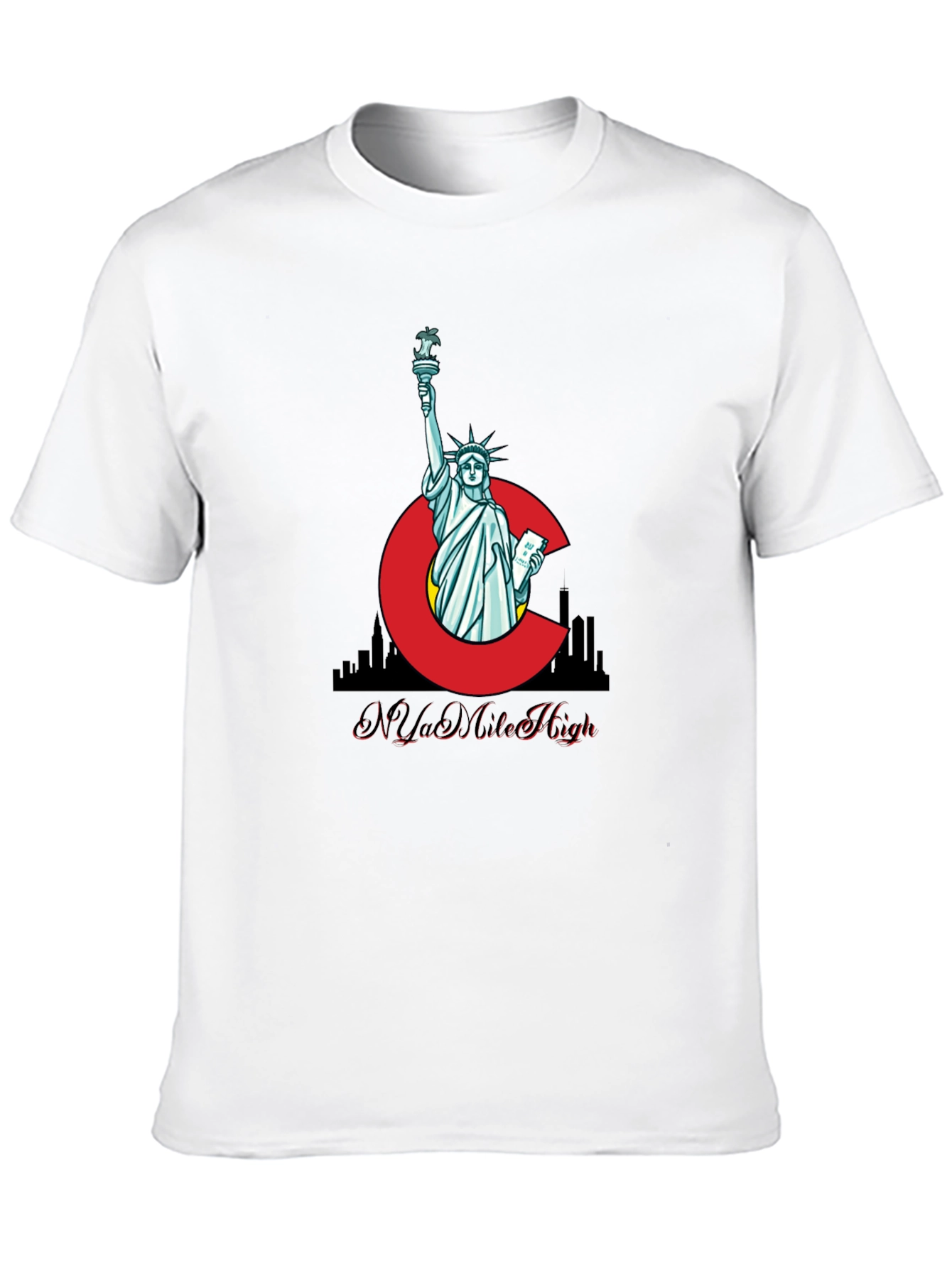 Statue of Liberty C Graphic T-Shirt