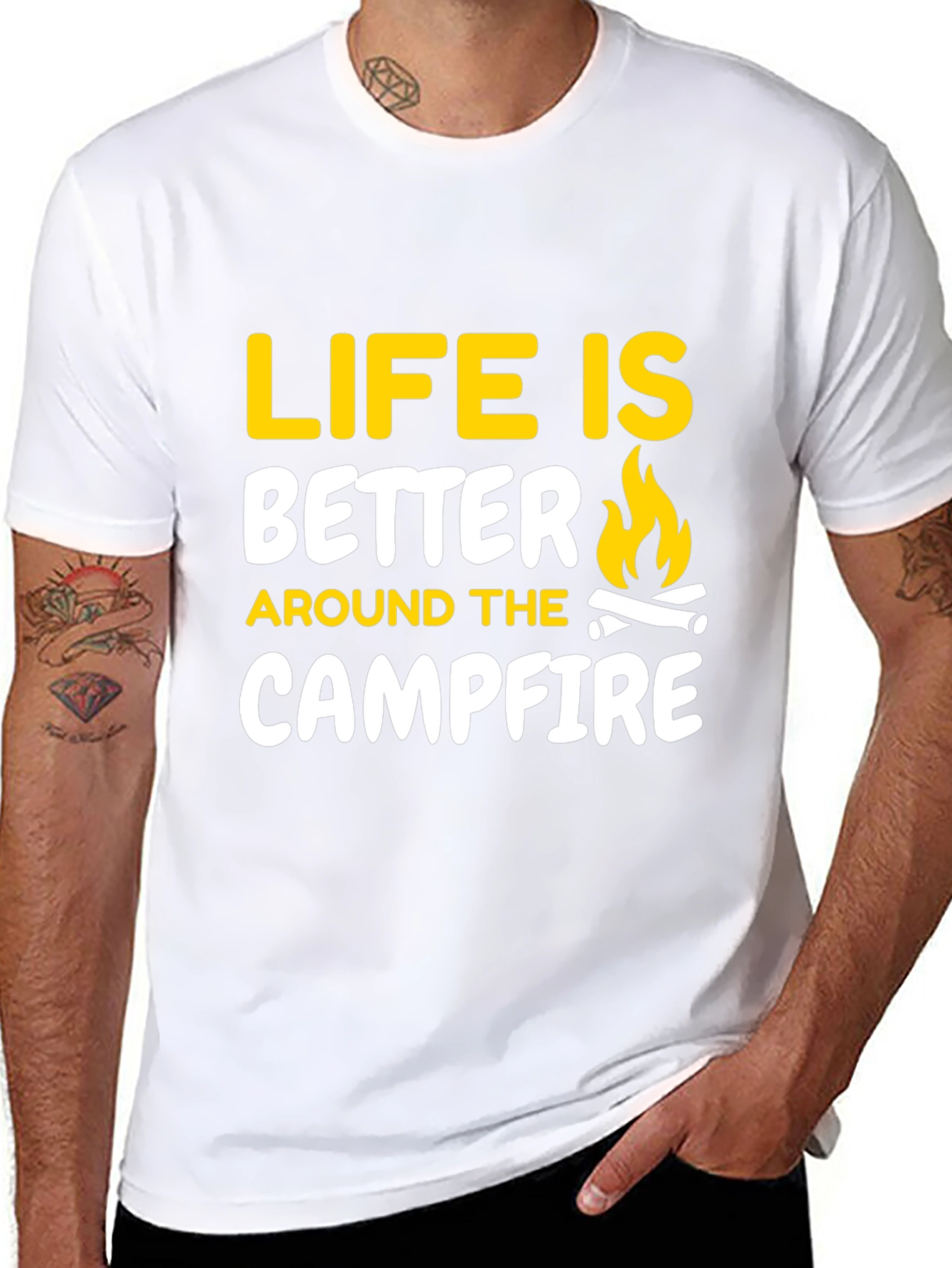 Life is Better Around the Campfire Graphic Tee
