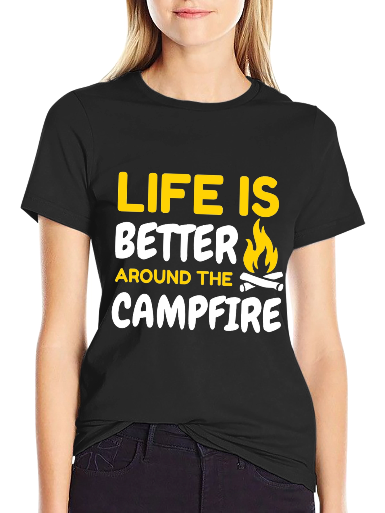 Life is Better Around the Campfire Graphic Tee