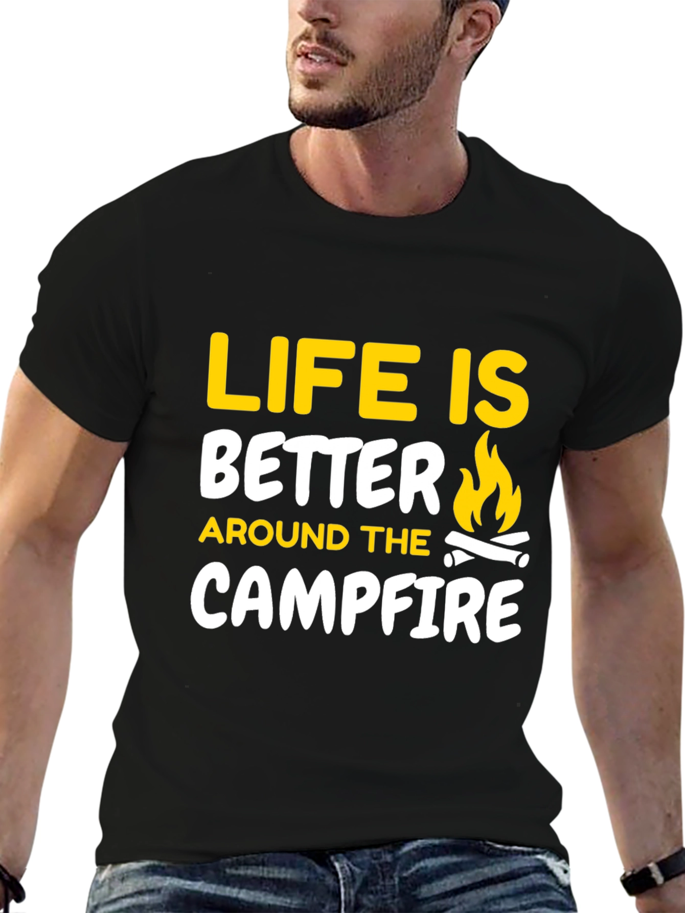 Life is Better Around the Campfire Graphic Tee