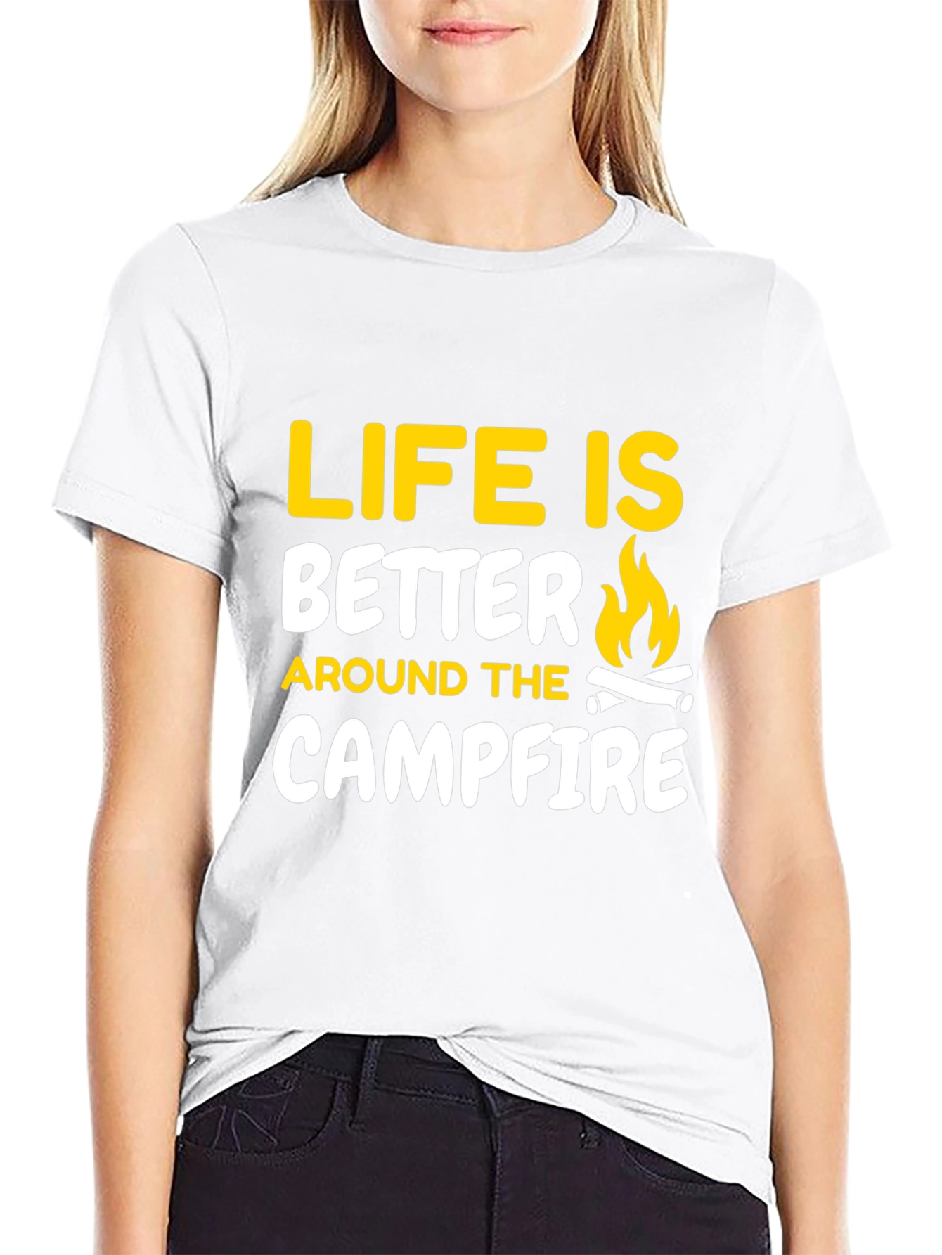 Life is Better Around the Campfire Graphic Tee