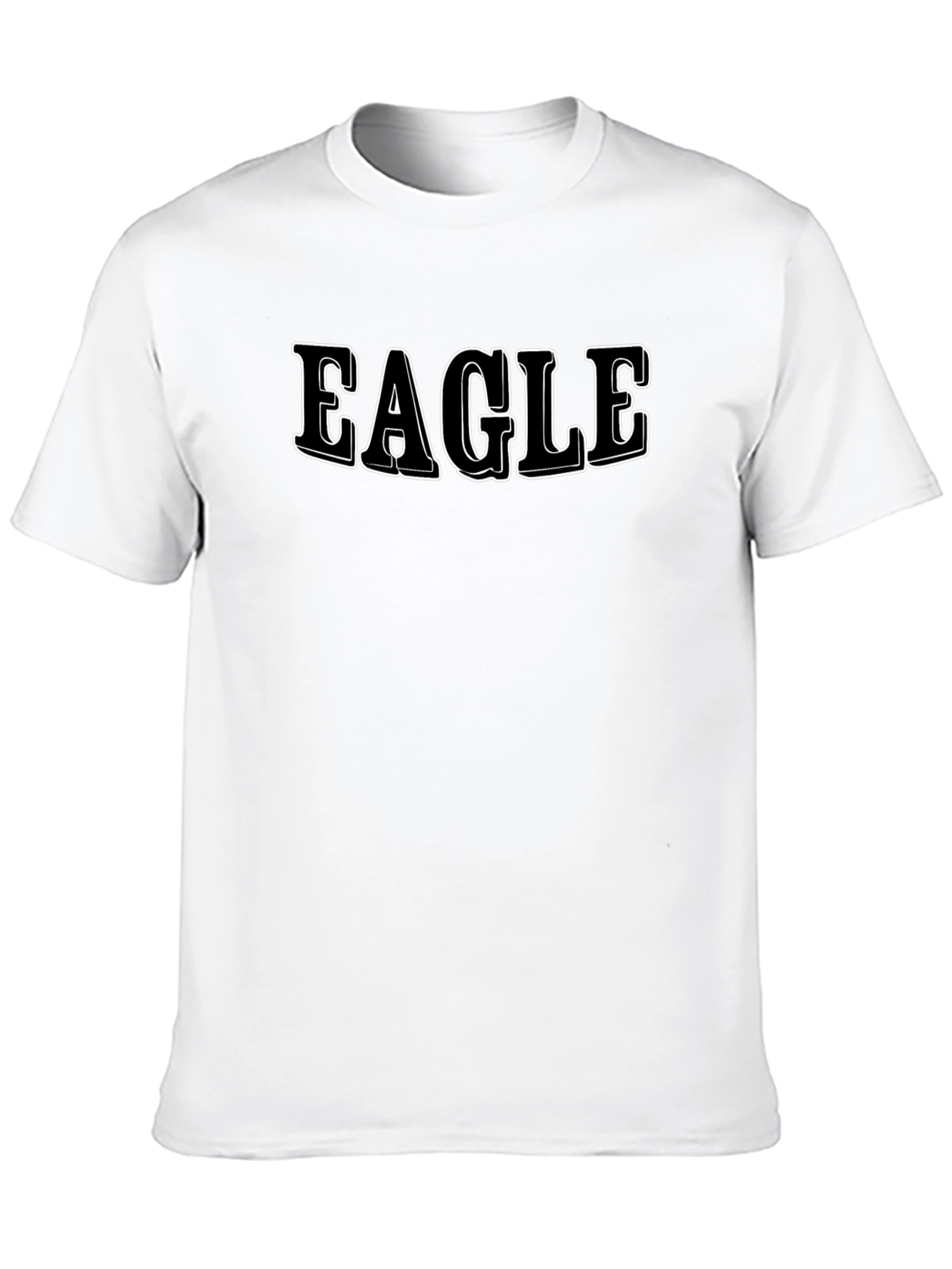 Black EAGLE Graphic Tee - Stylish Comfort