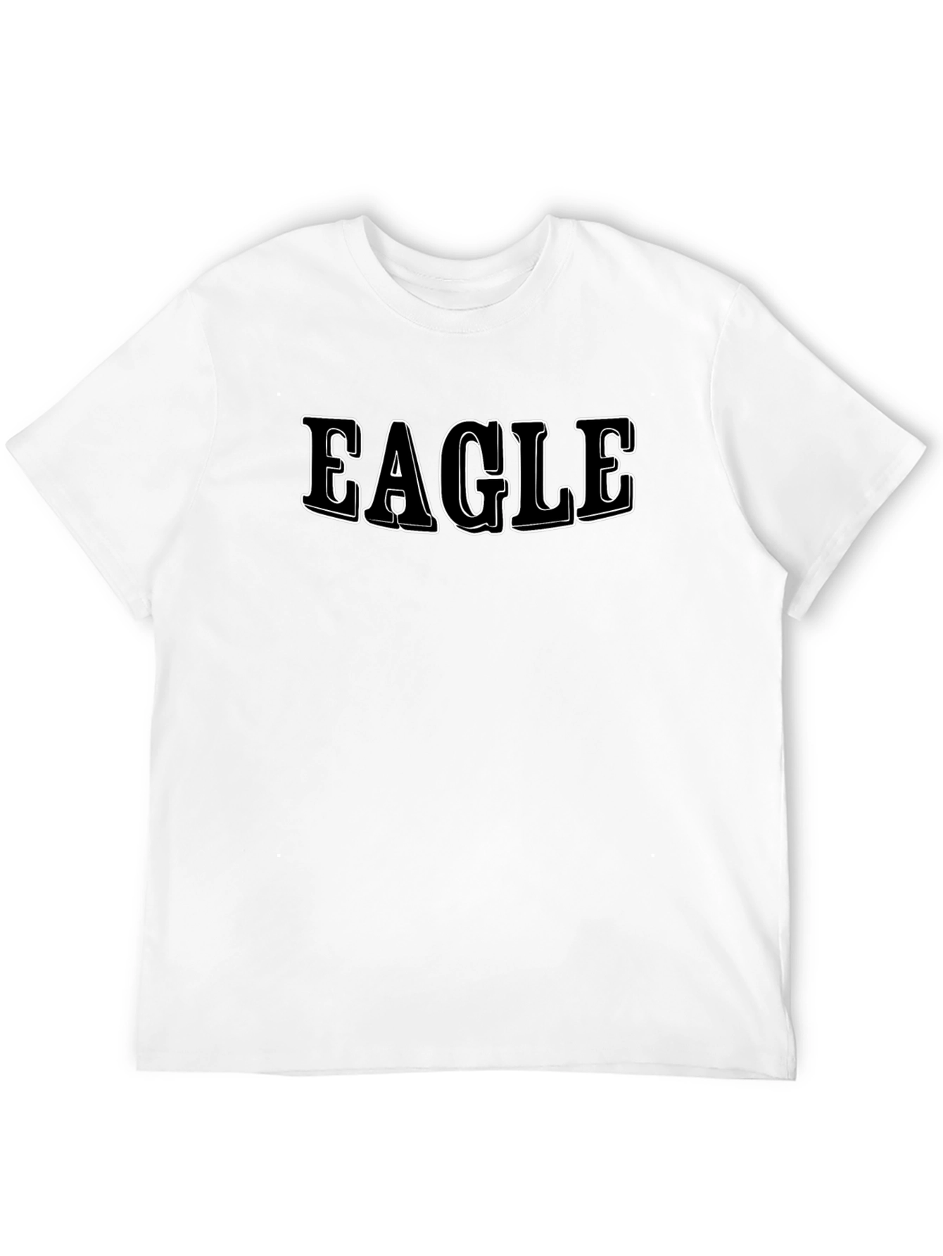 Black EAGLE Graphic Tee - Stylish Comfort