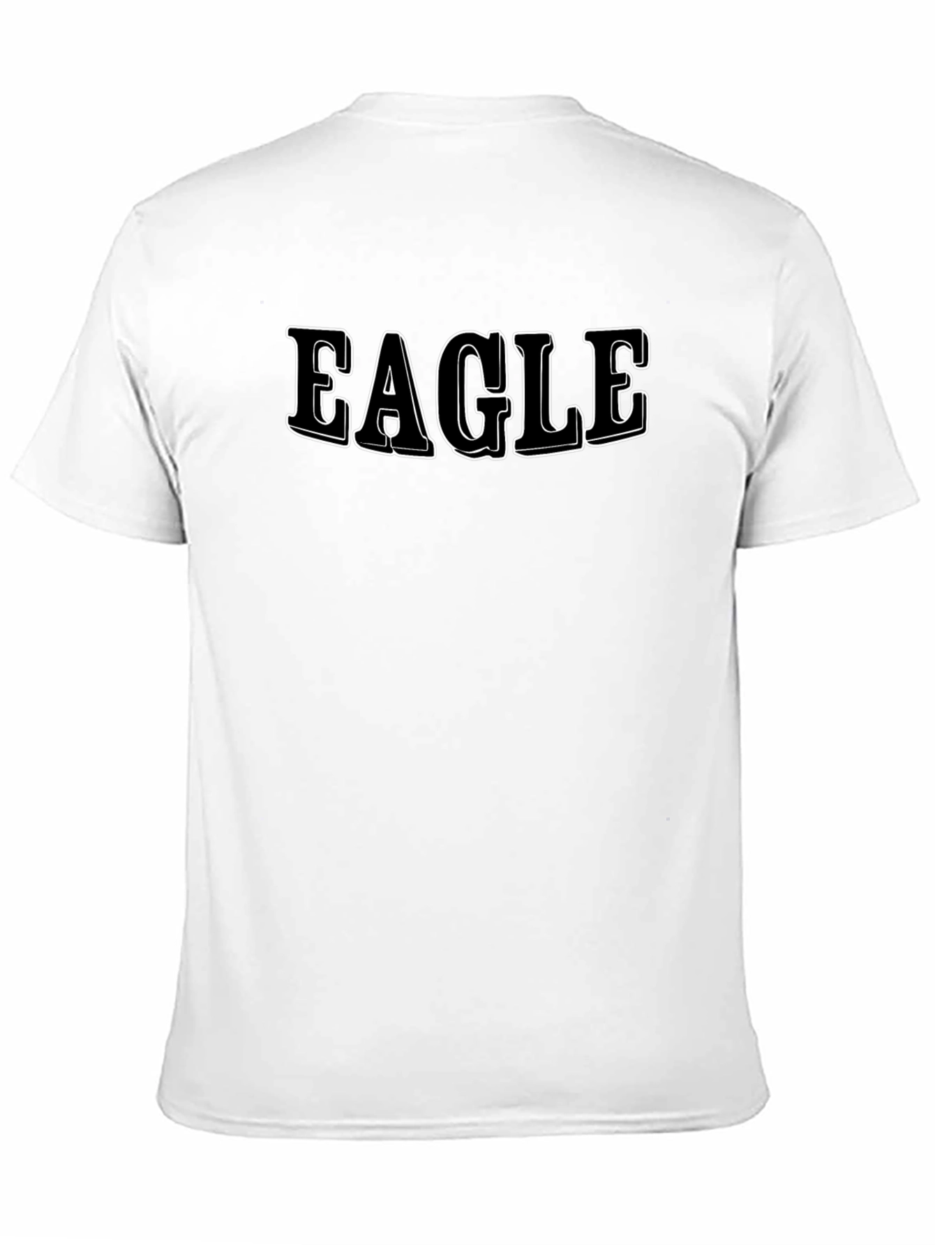 Black EAGLE Graphic Tee - Stylish Comfort