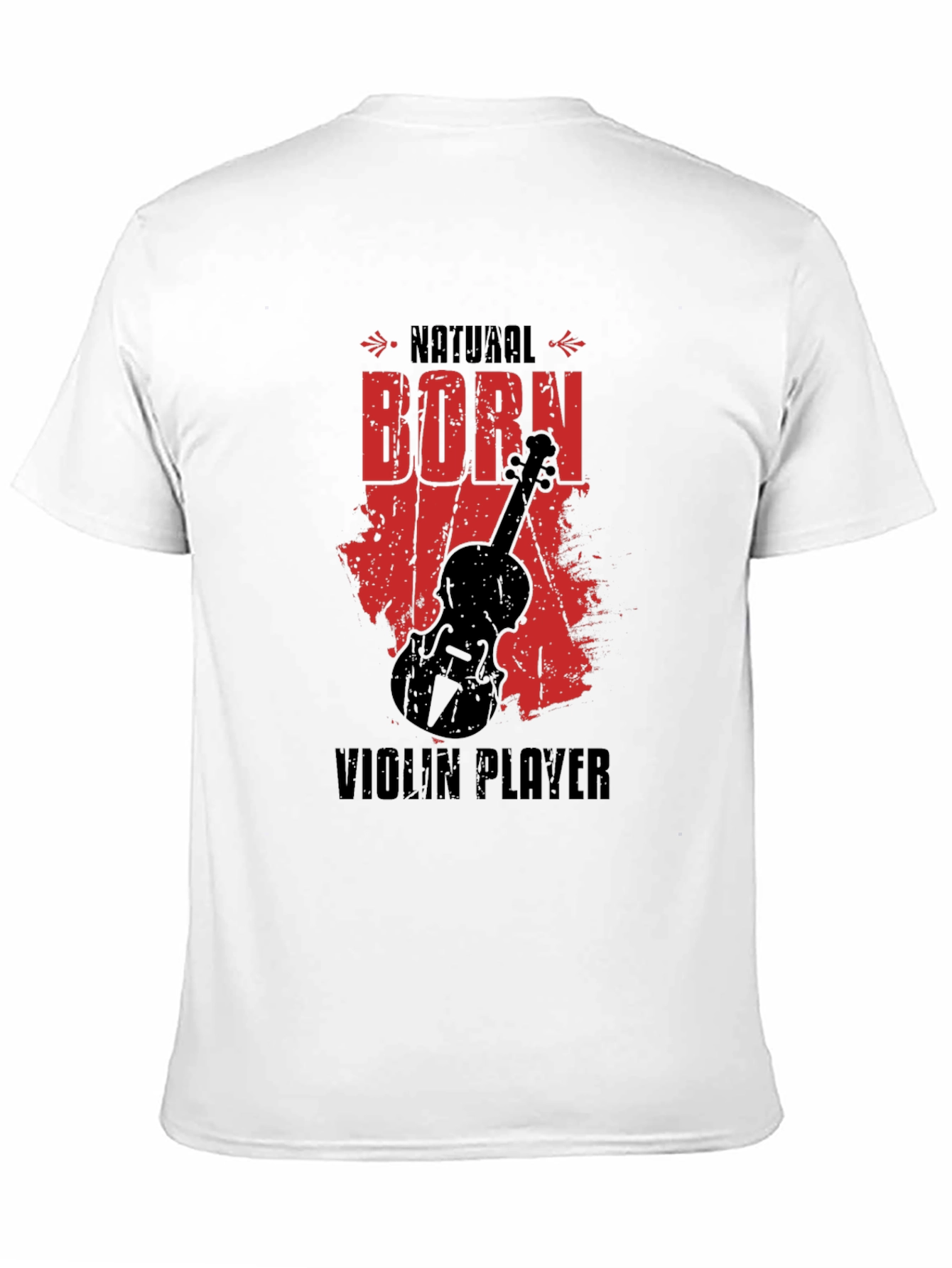 Natural Born Violin Player Graphic T-Shirt