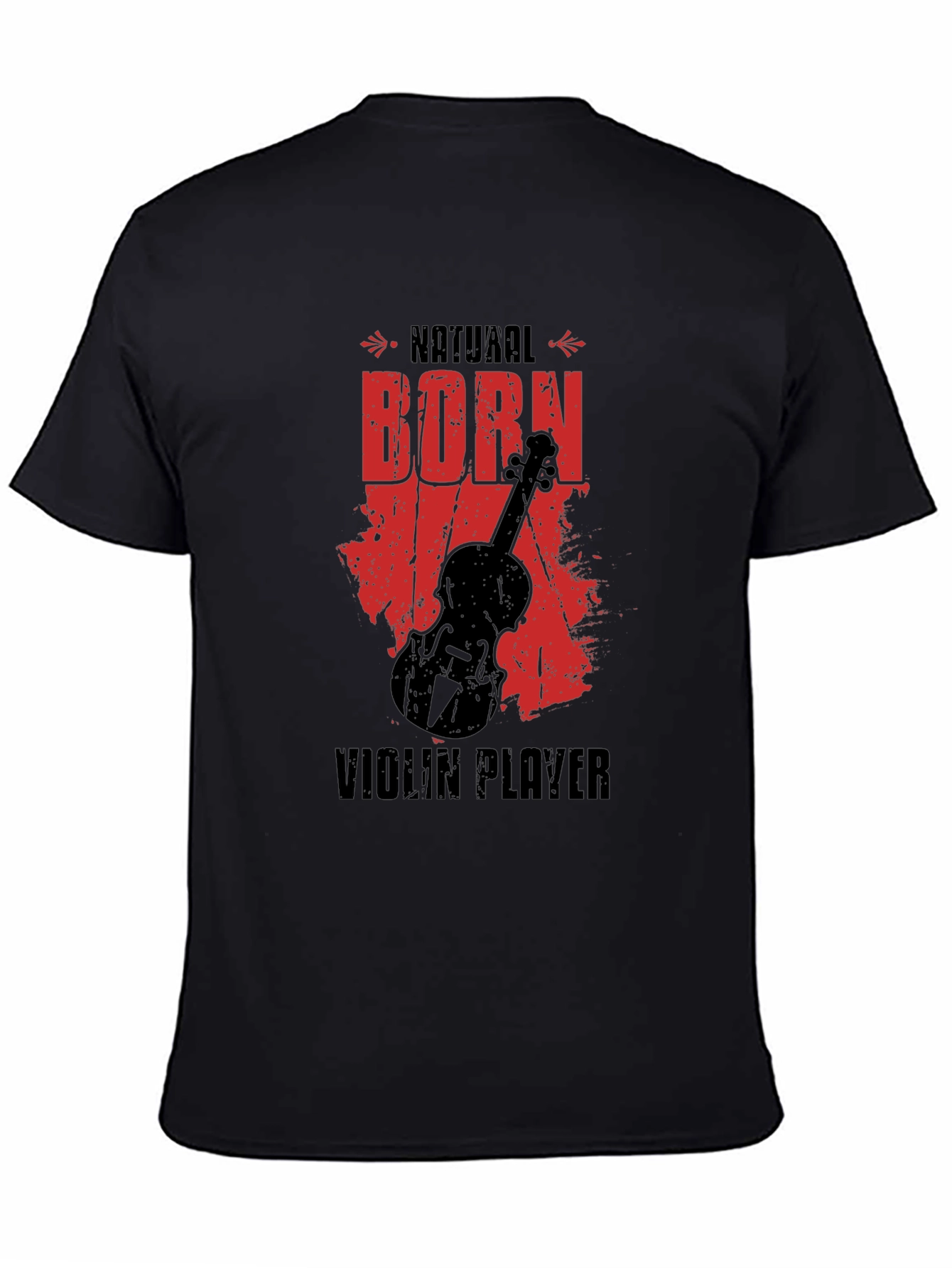 Natural Born Violin Player Graphic T-Shirt