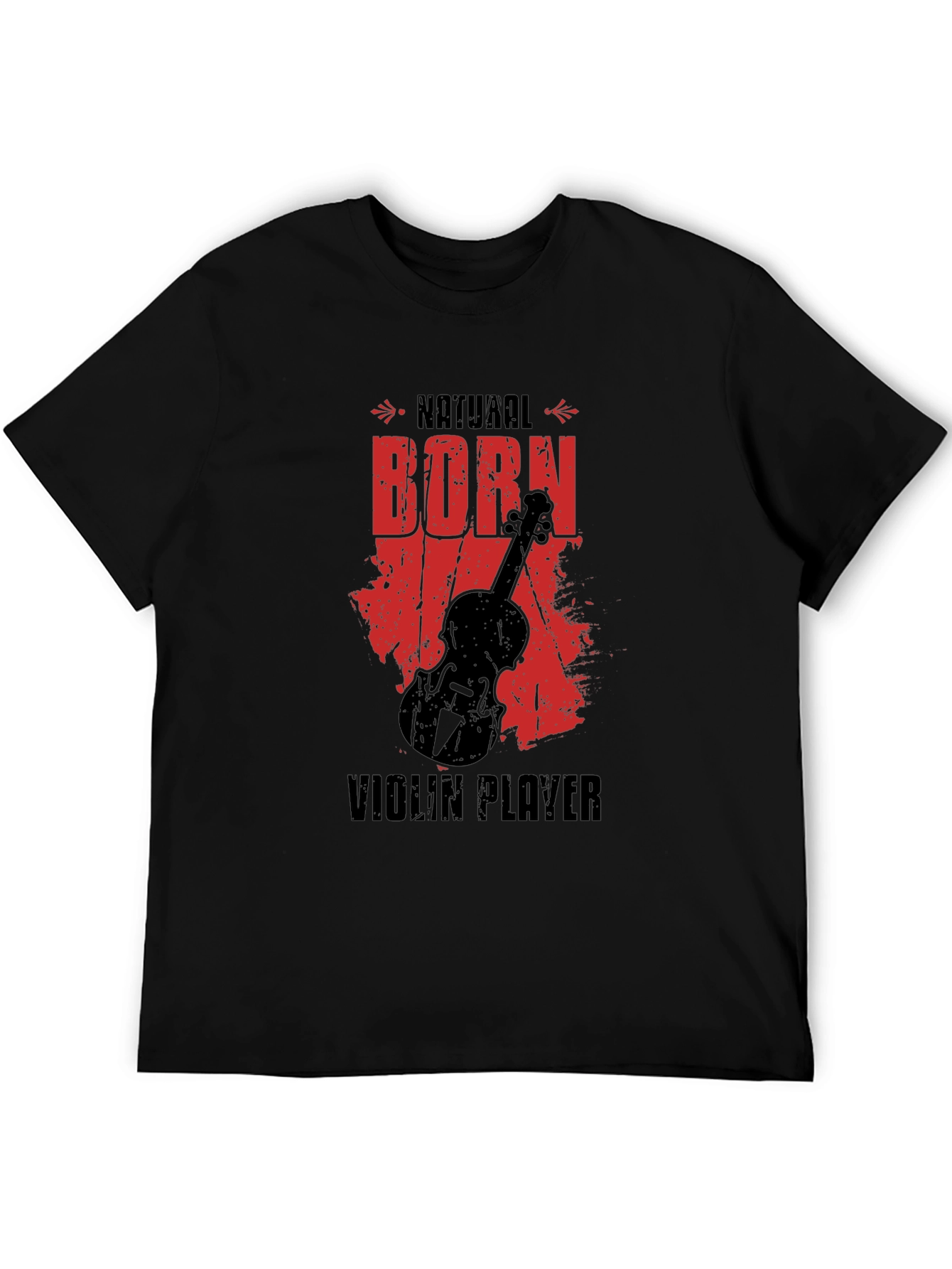 Natural Born Violin Player Graphic T-Shirt