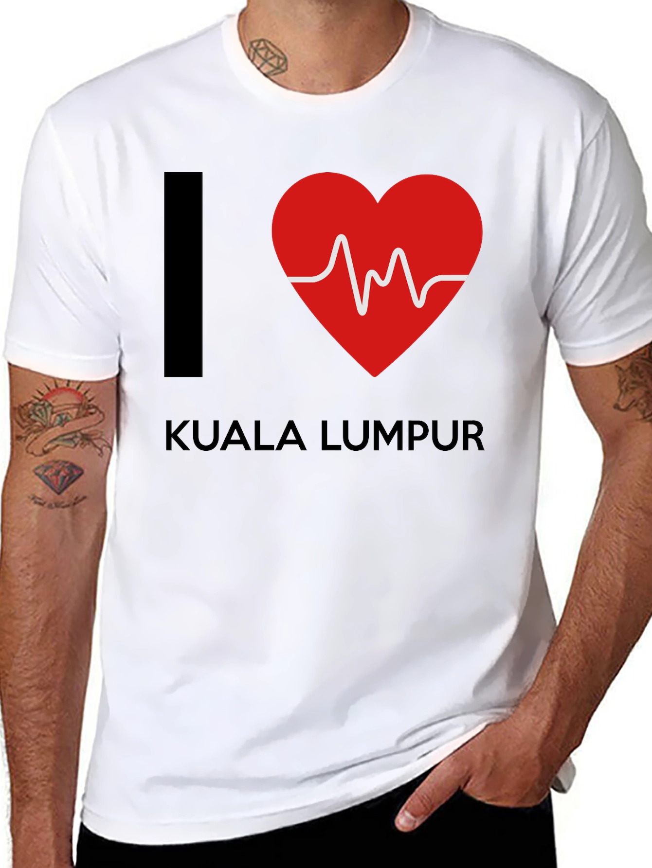 I Heart Kuala Lumpur Graphic Tee
