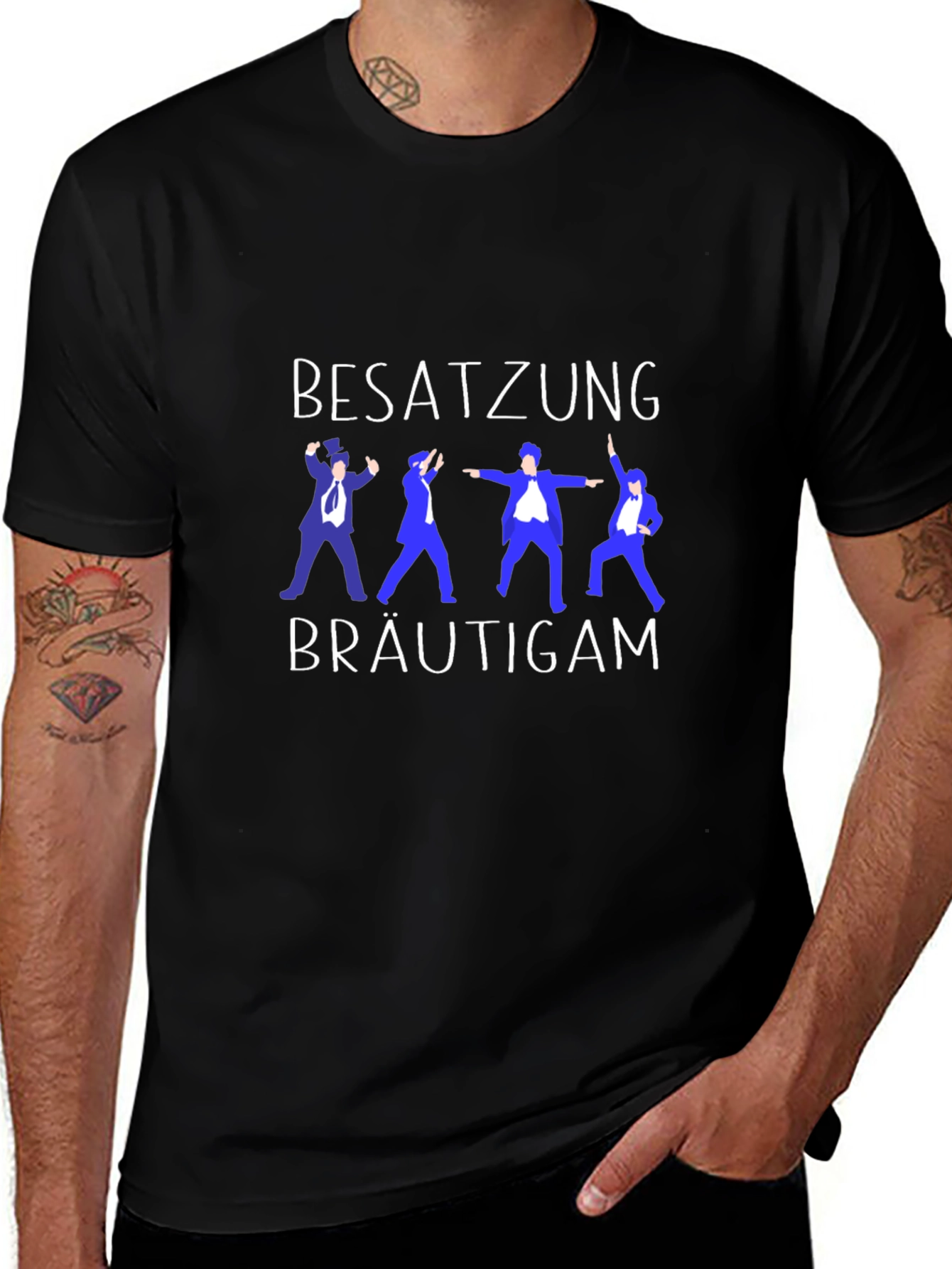 Besatzung Bräutigam Graphic T-Shirt