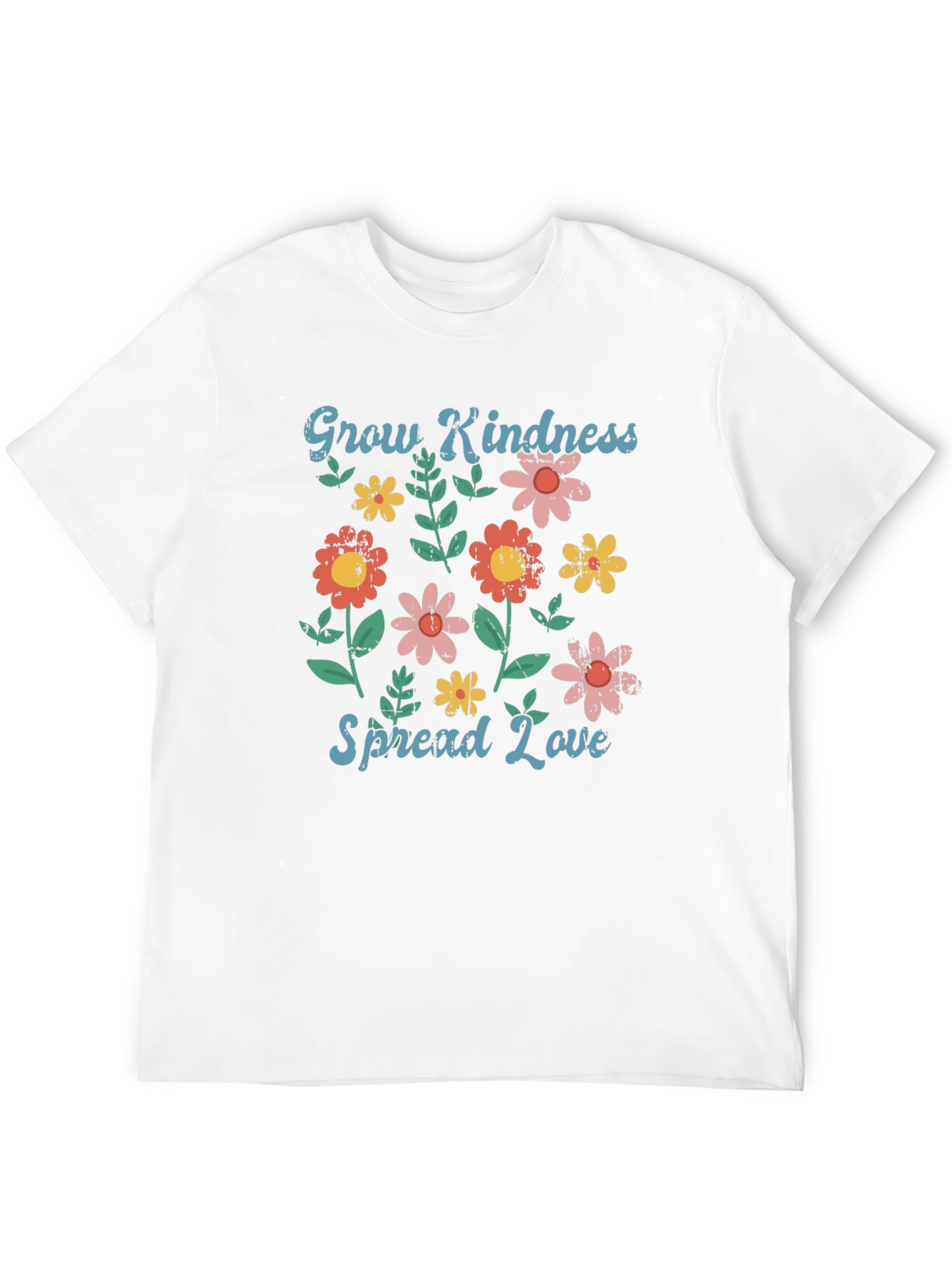 Grow Kindness Spread Love Graphic T-Shirt