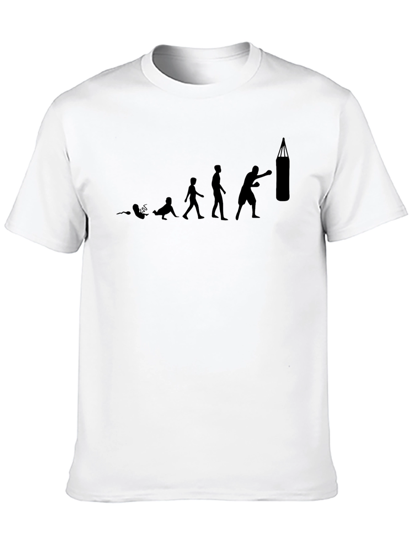 Evolution of a Boxer T-Shirt - Black