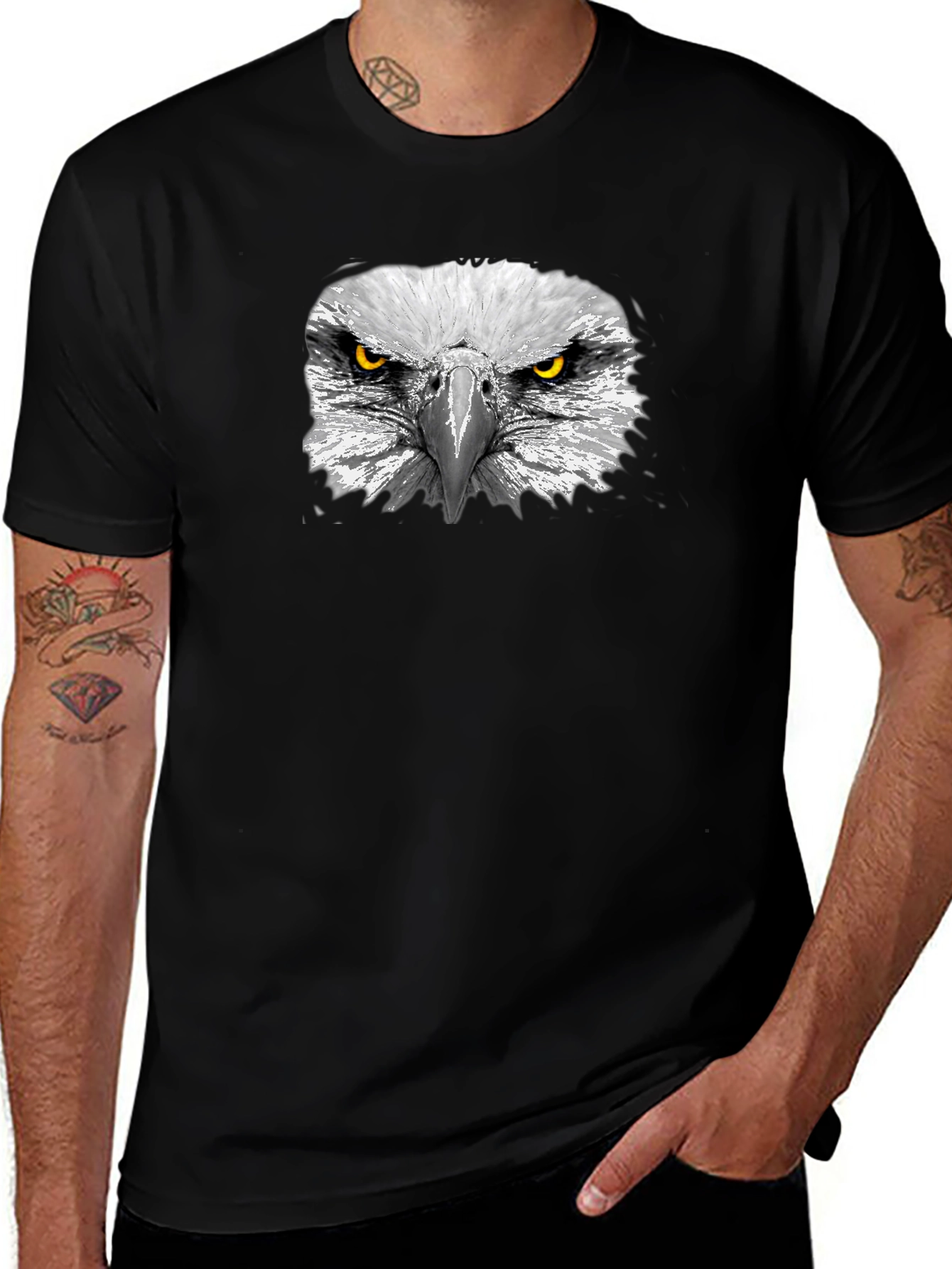 Eagle Eye Graphic Tee - Menswear