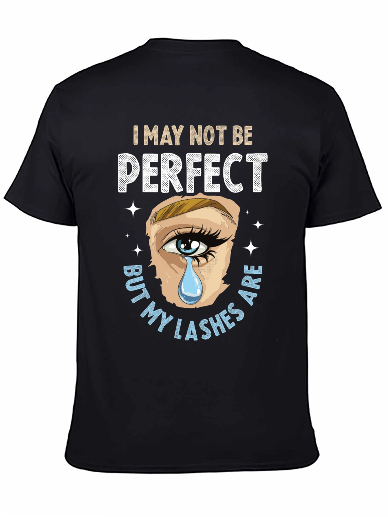 Perfect Lashes T-Shirt - Black