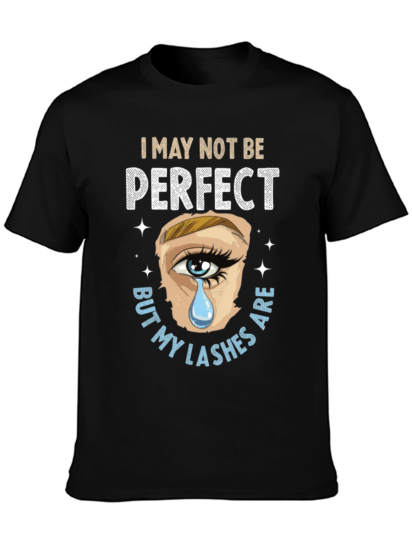 Perfect Lashes T-Shirt - Black