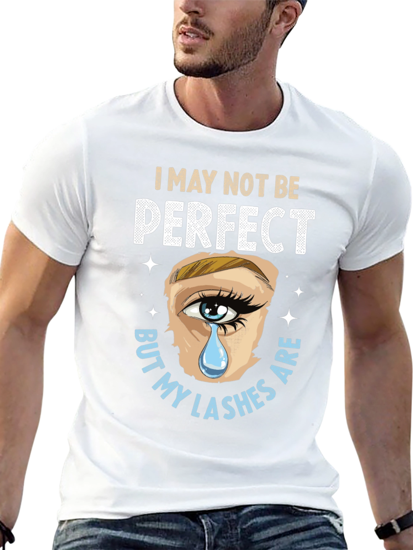 Perfect Lashes T-Shirt - Black