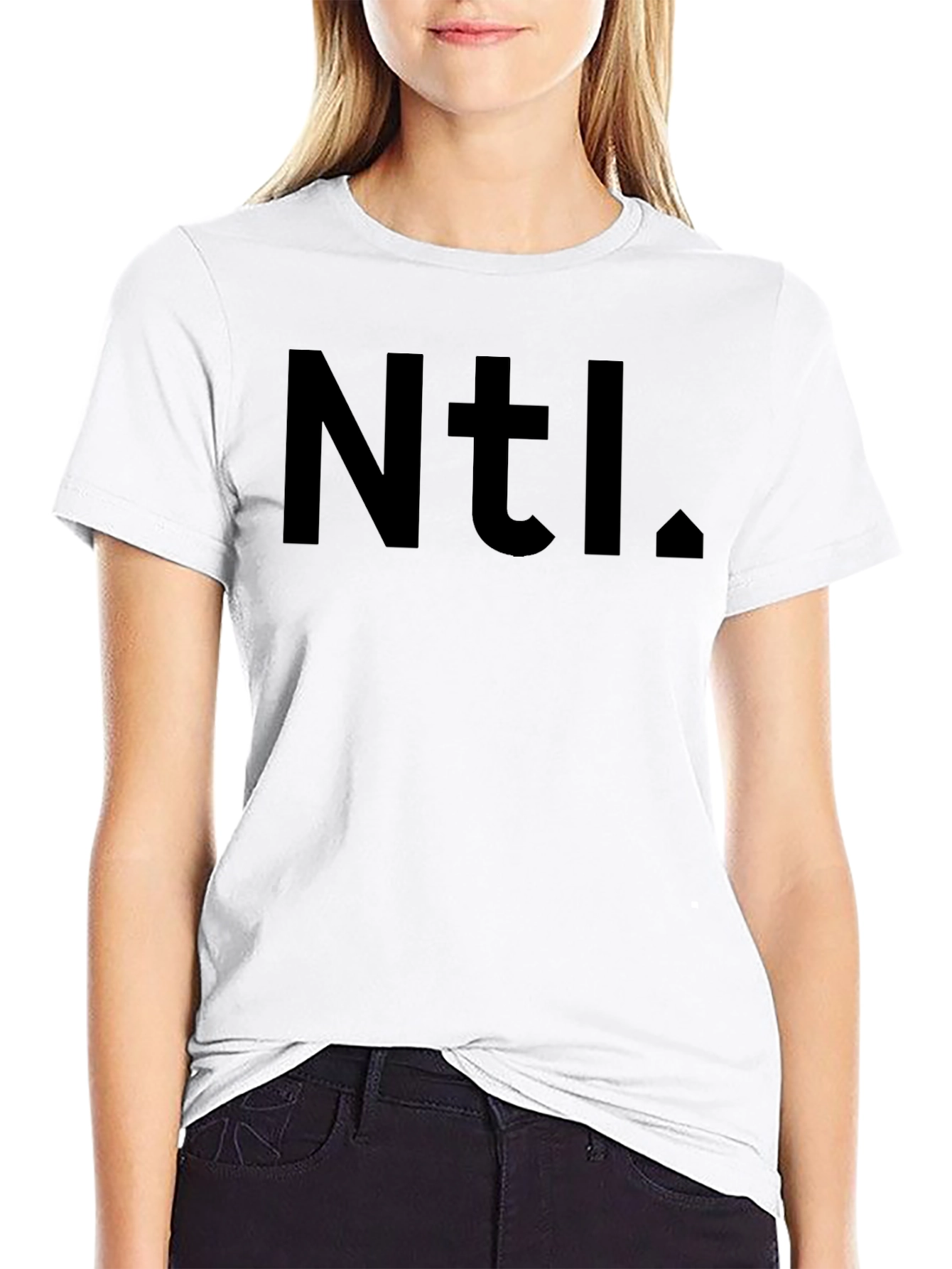 Ntl. Graphic Tee - Casual Black T-Shirt
