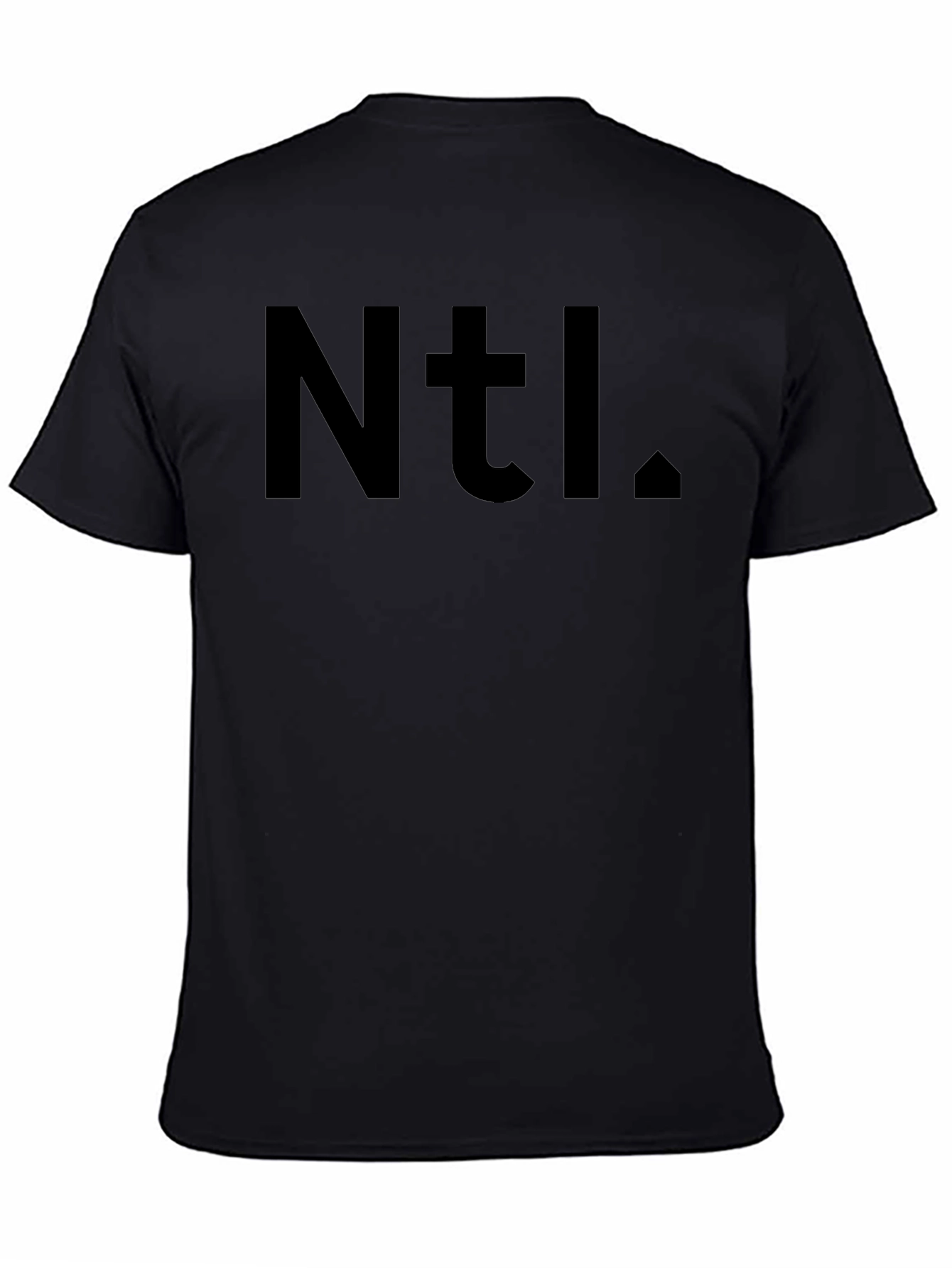 Ntl. Graphic Tee - Casual Black T-Shirt