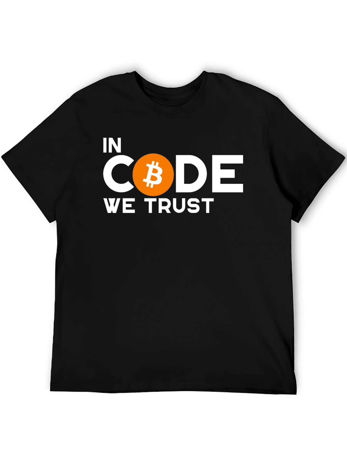 Bitcoin T-Shirt - In Code We Trust