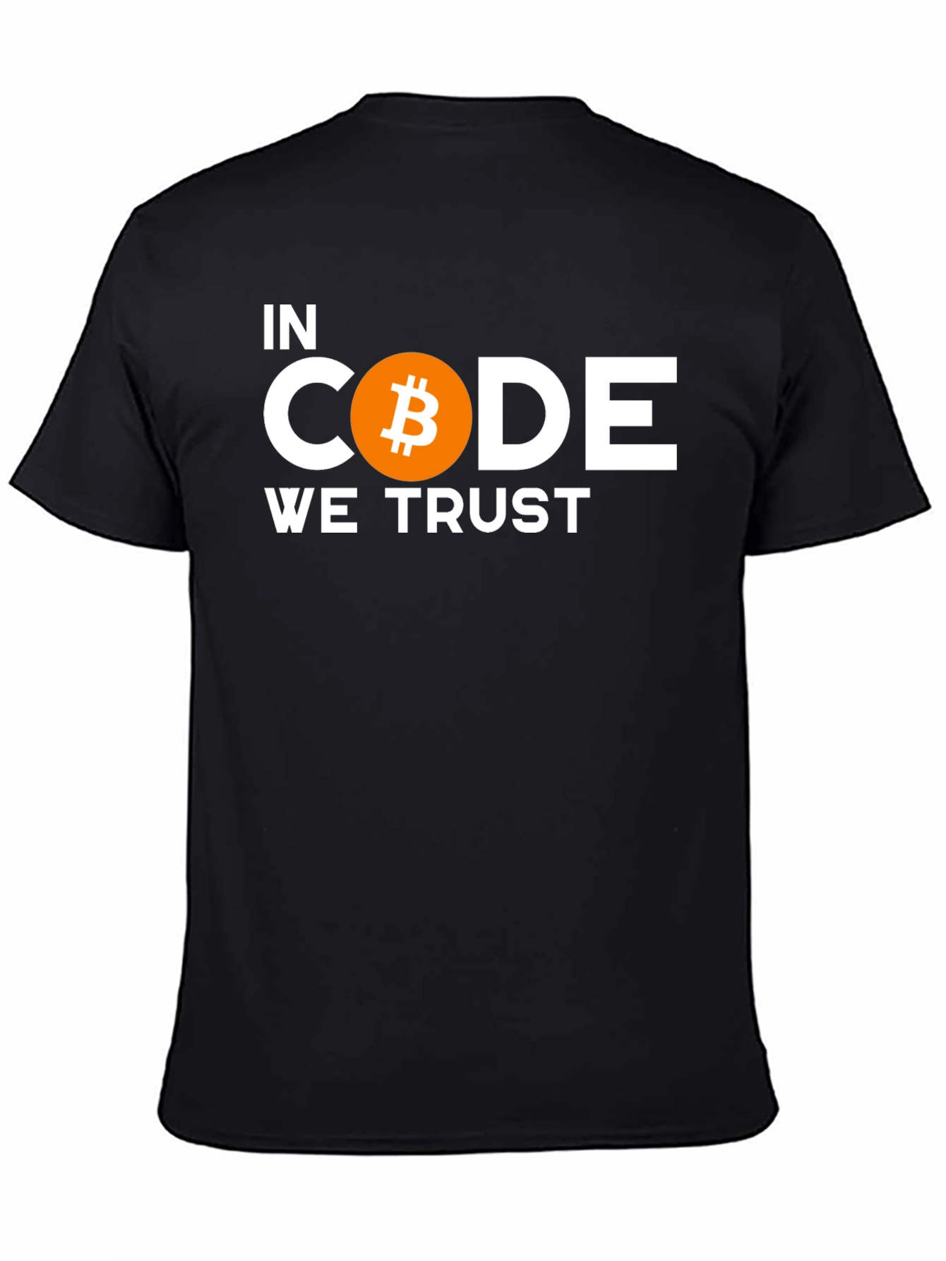 Bitcoin T-Shirt - In Code We Trust