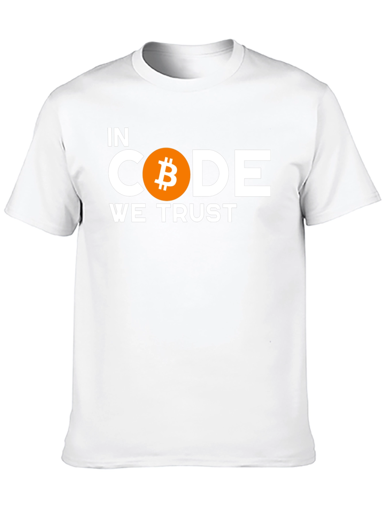 Bitcoin T-Shirt - In Code We Trust