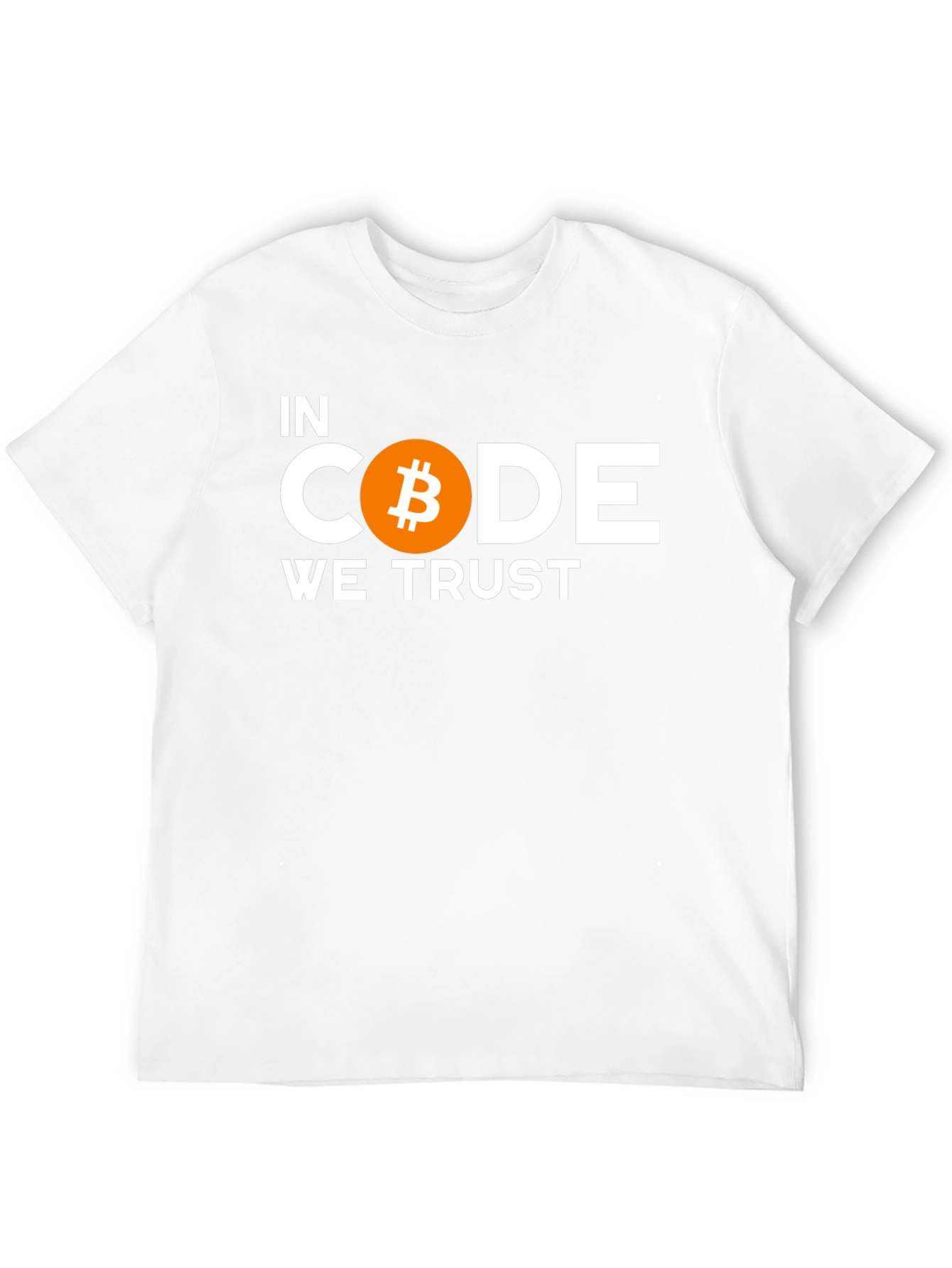 Bitcoin T-Shirt - In Code We Trust