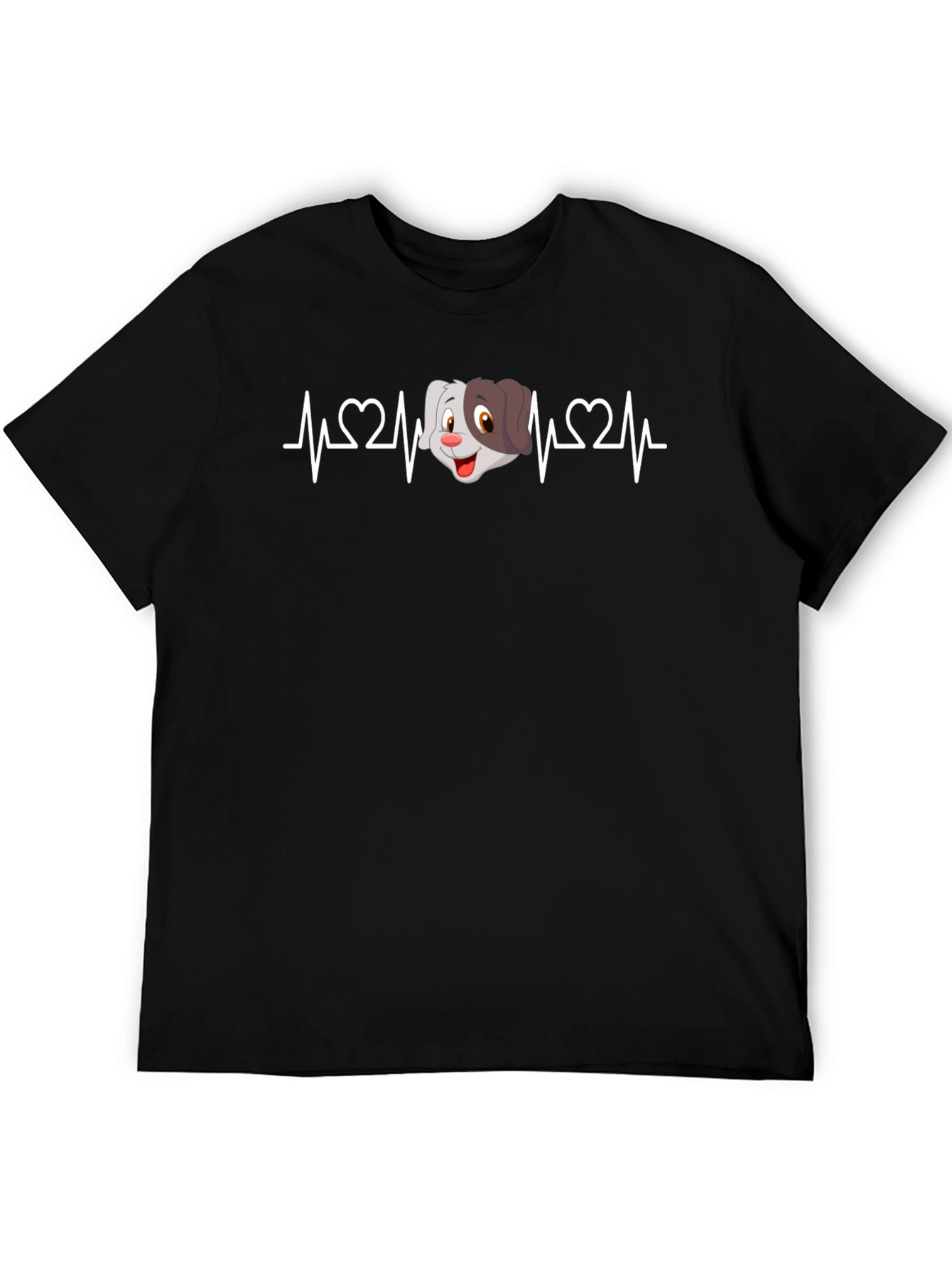 Dog Lover Heartbeat T-Shirt