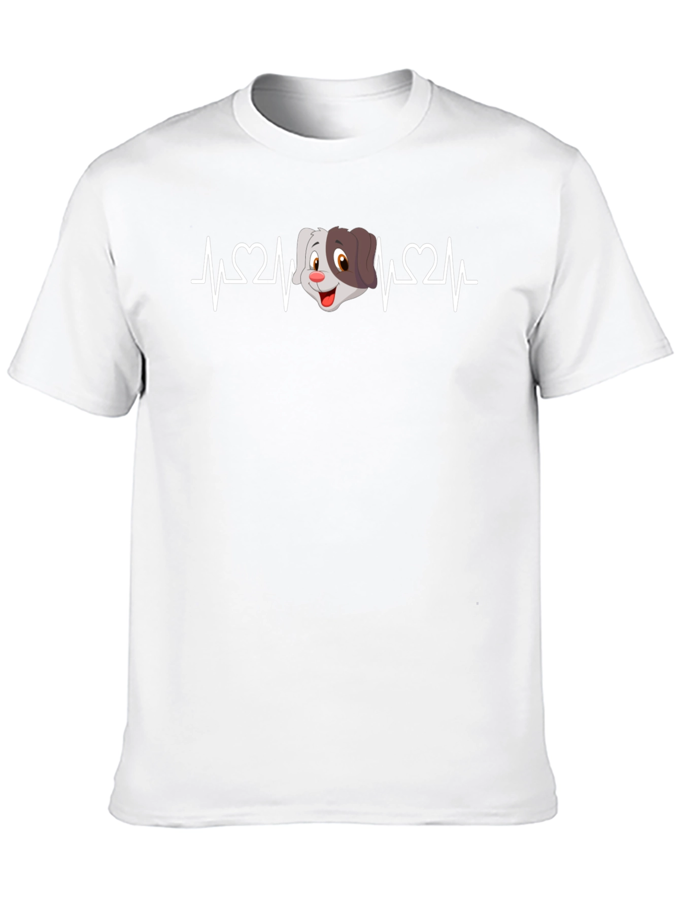 Dog Lover Heartbeat T-Shirt