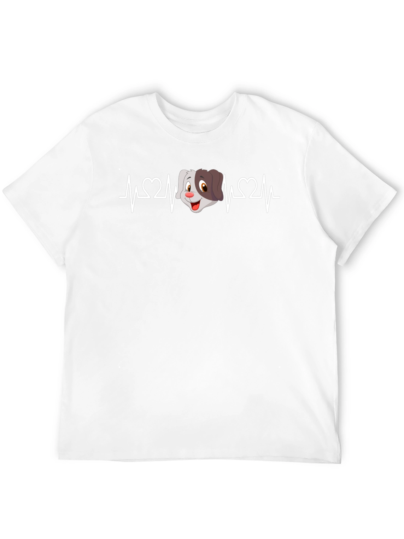 Dog Lover Heartbeat T-Shirt