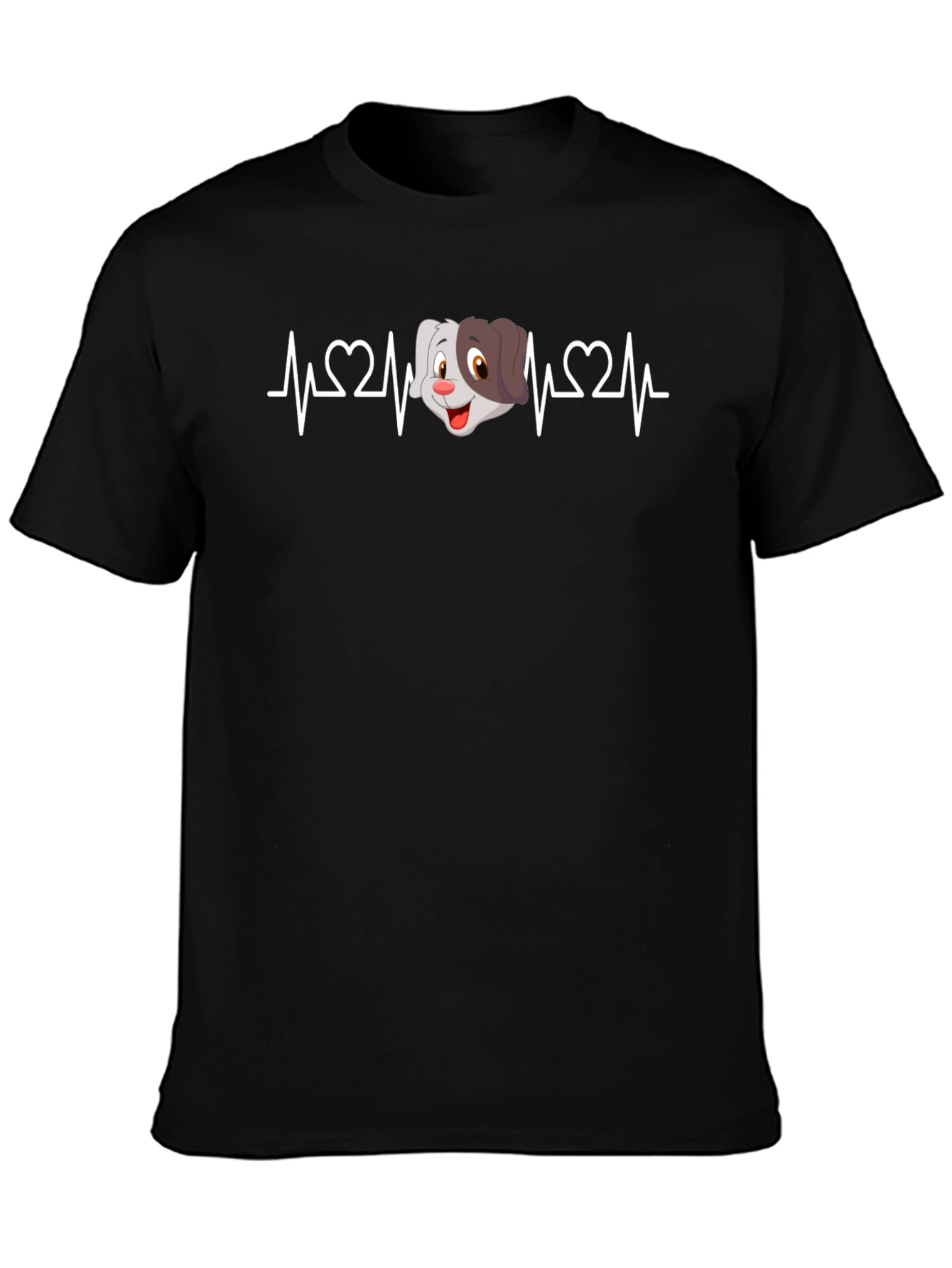 Dog Lover Heartbeat T-Shirt