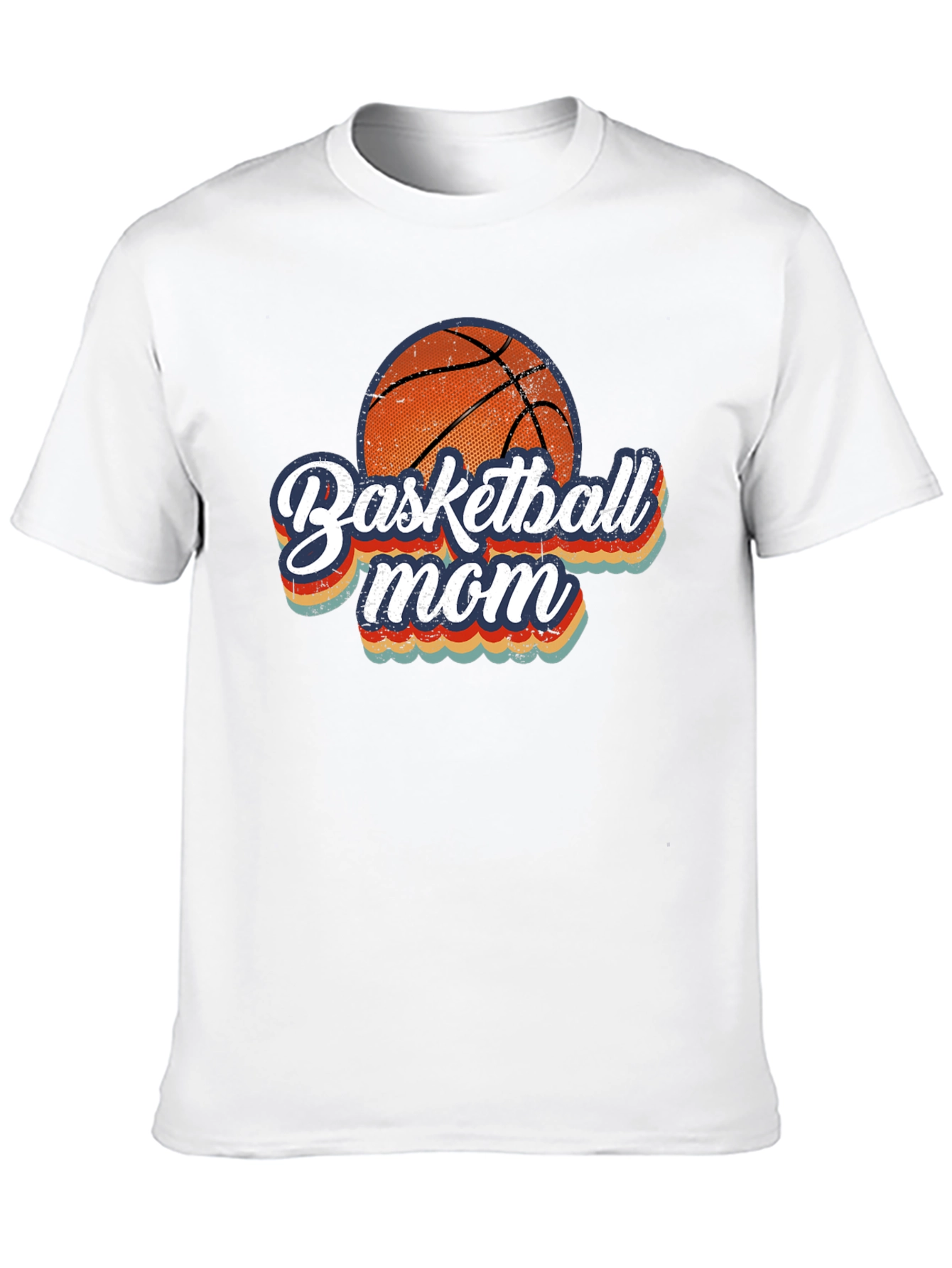 Basketball Mom Graphic T-Shirt - Black