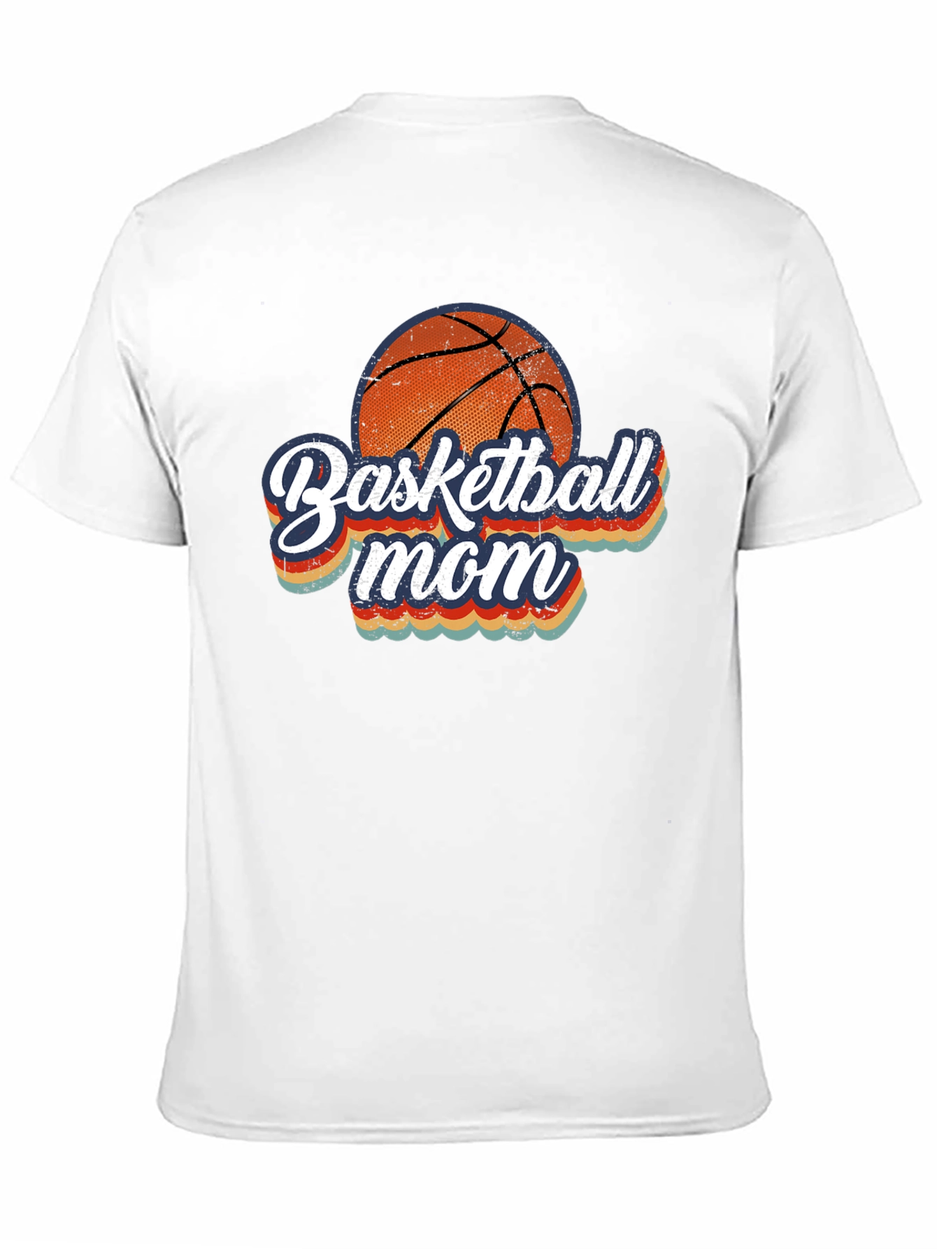 Basketball Mom Graphic T-Shirt - Black