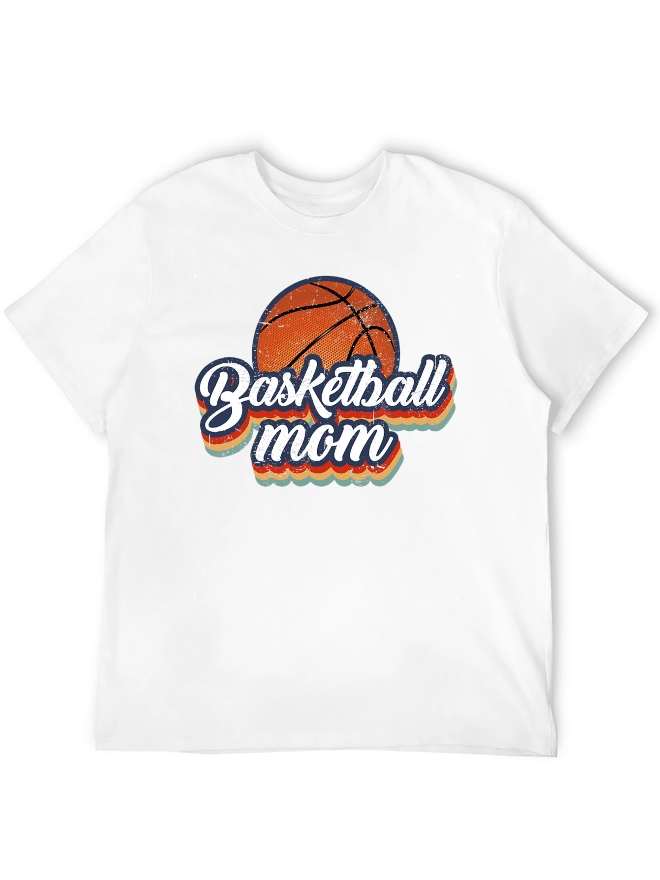 Basketball Mom Graphic T-Shirt - Black