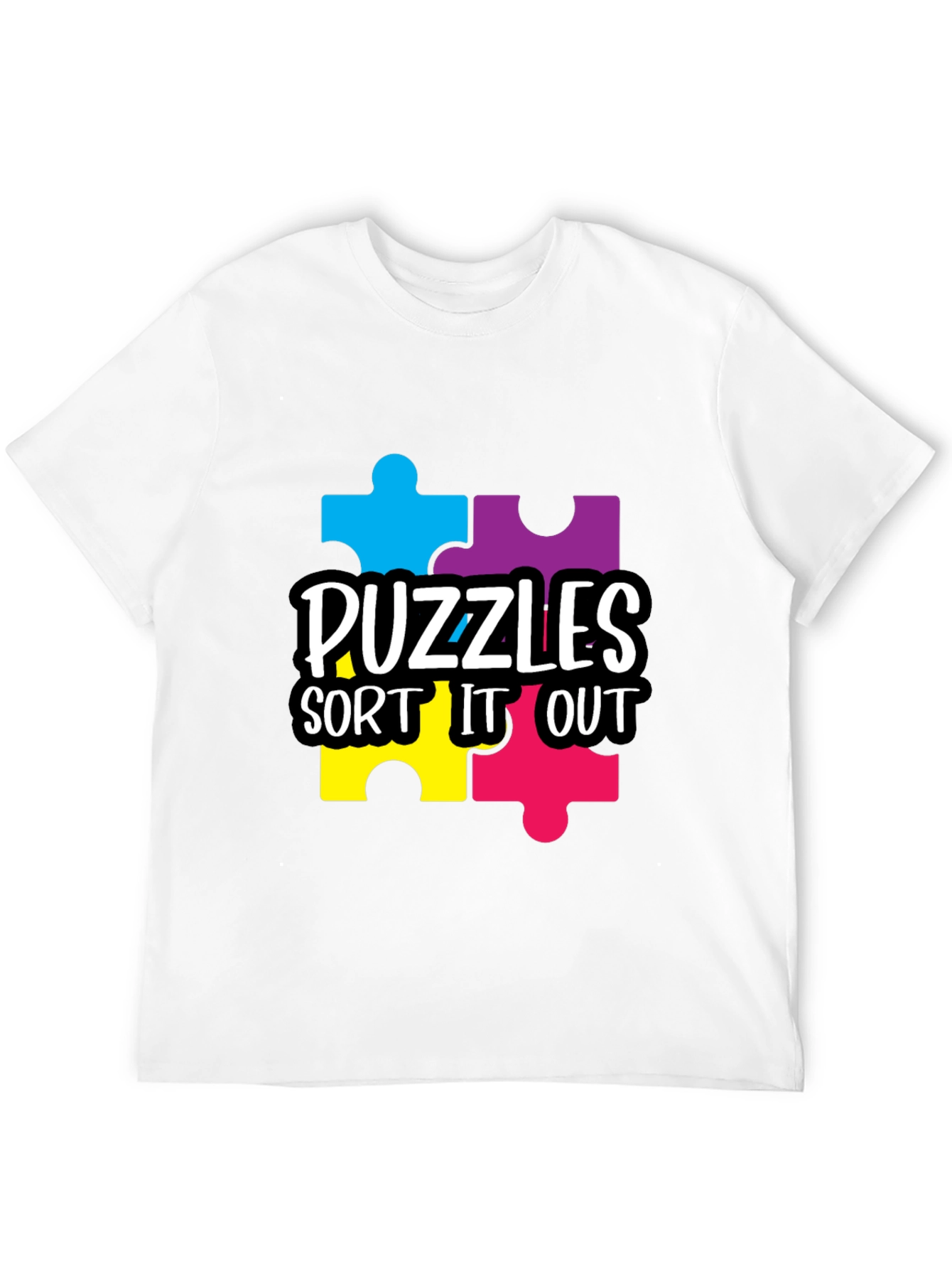 Autism Awareness Puzzles T-Shirt
