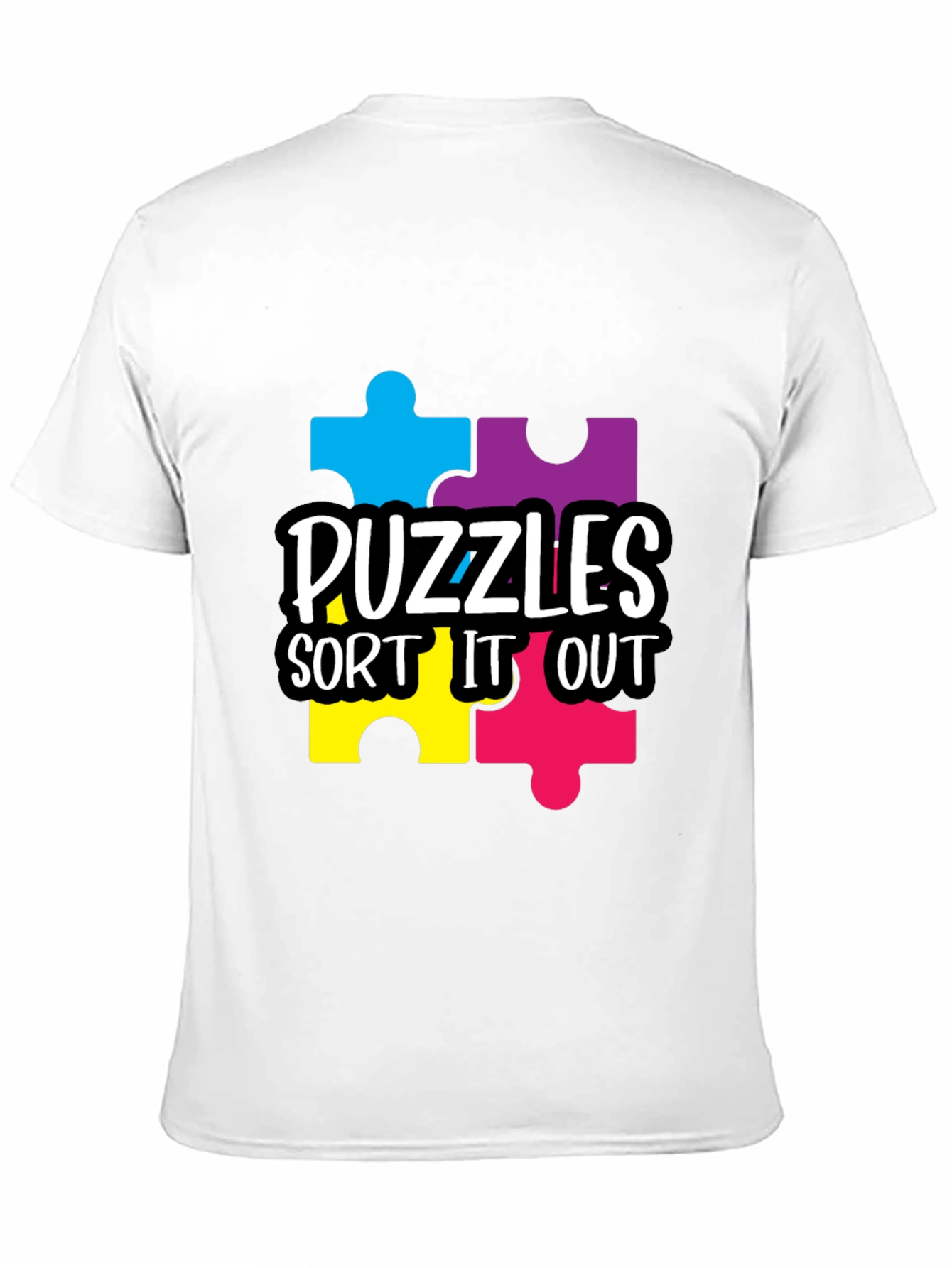 Autism Awareness Puzzles T-Shirt