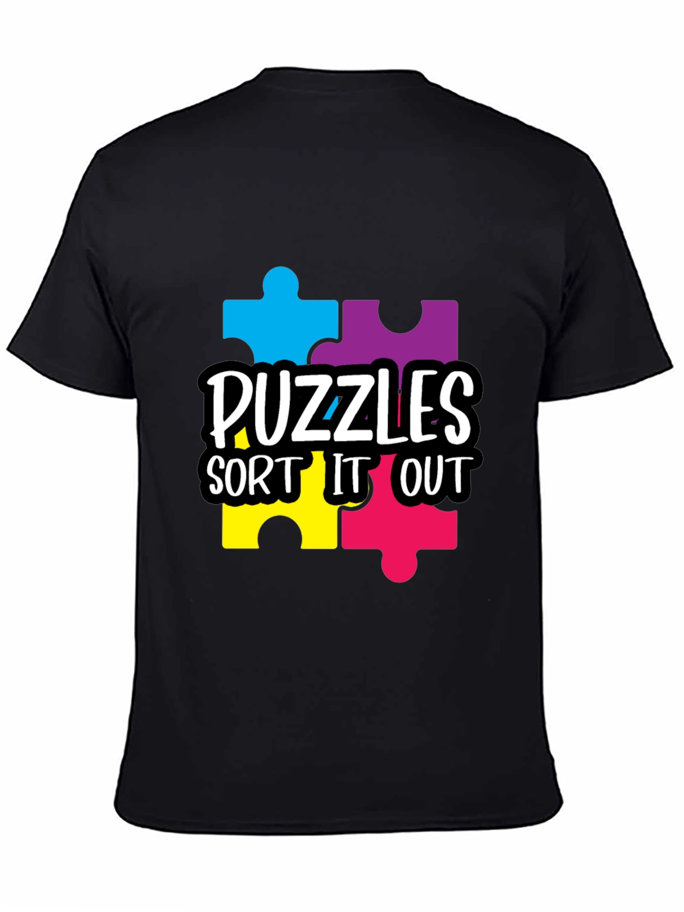 Autism Awareness Puzzles T-Shirt