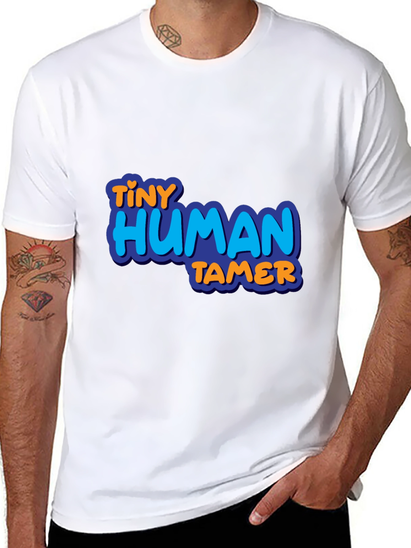 Tiny Human Tamer Graphic Tee