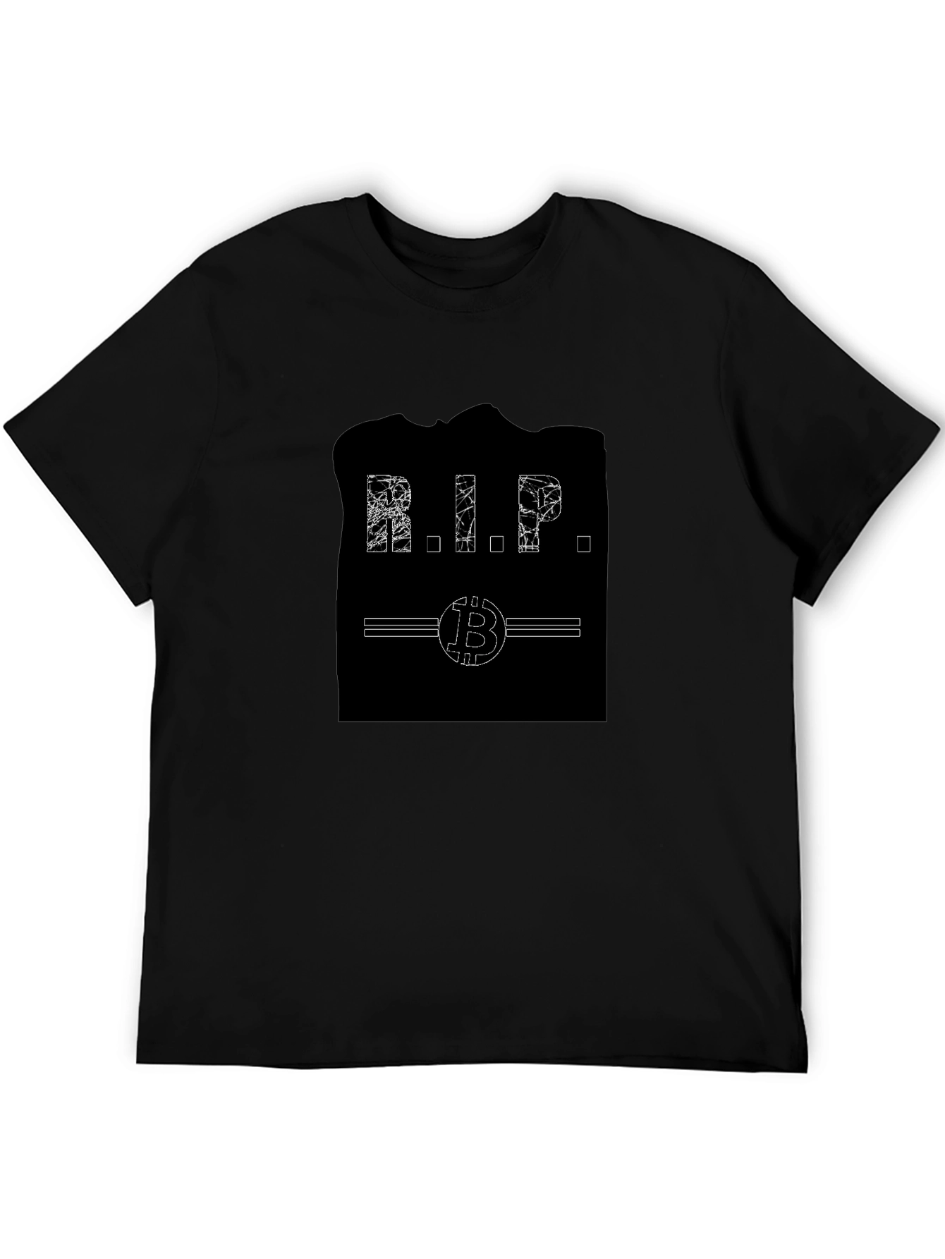Bitcoin RIP T-Shirt - Crypto Memorial