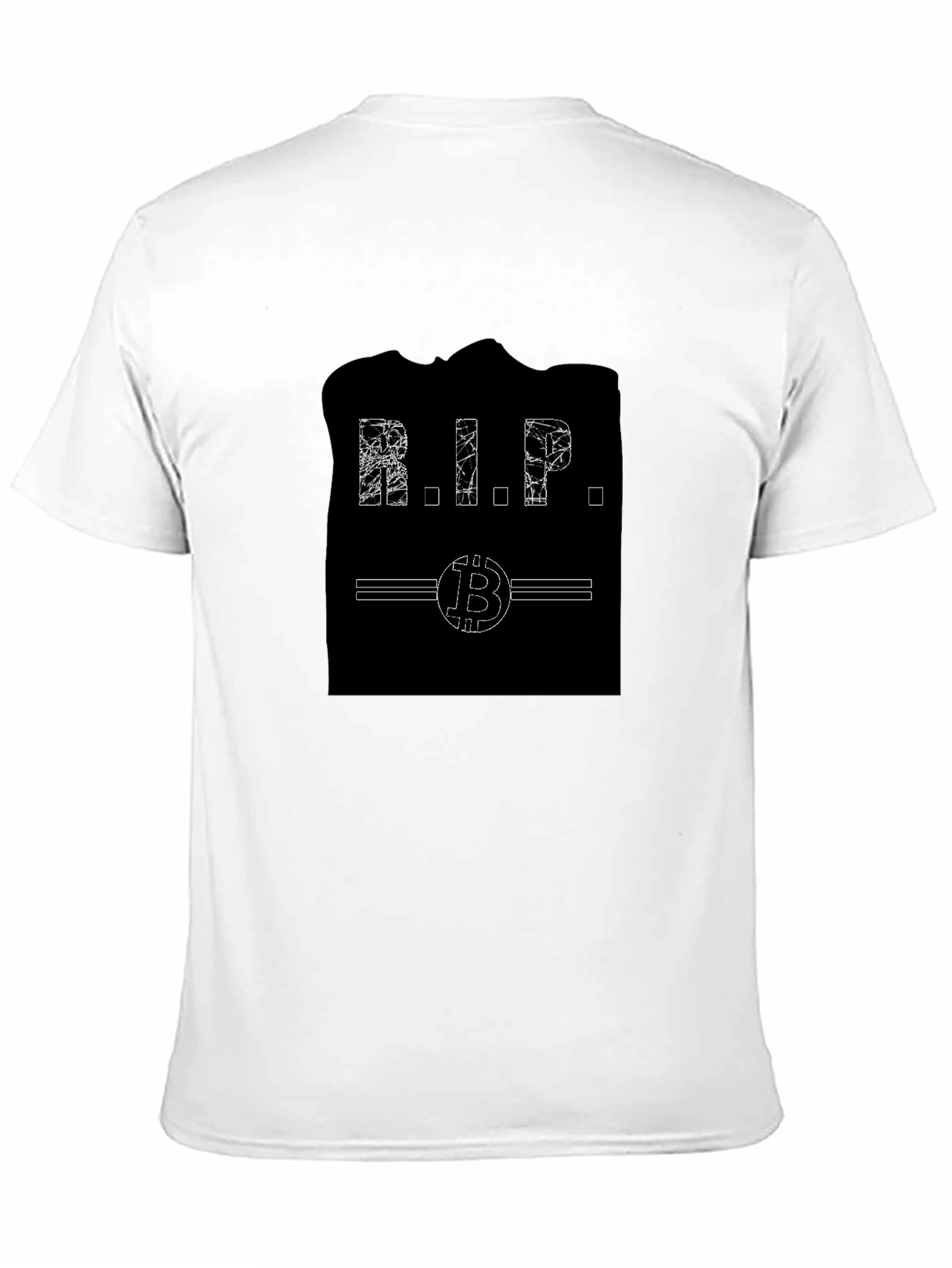 Bitcoin RIP T-Shirt - Crypto Memorial