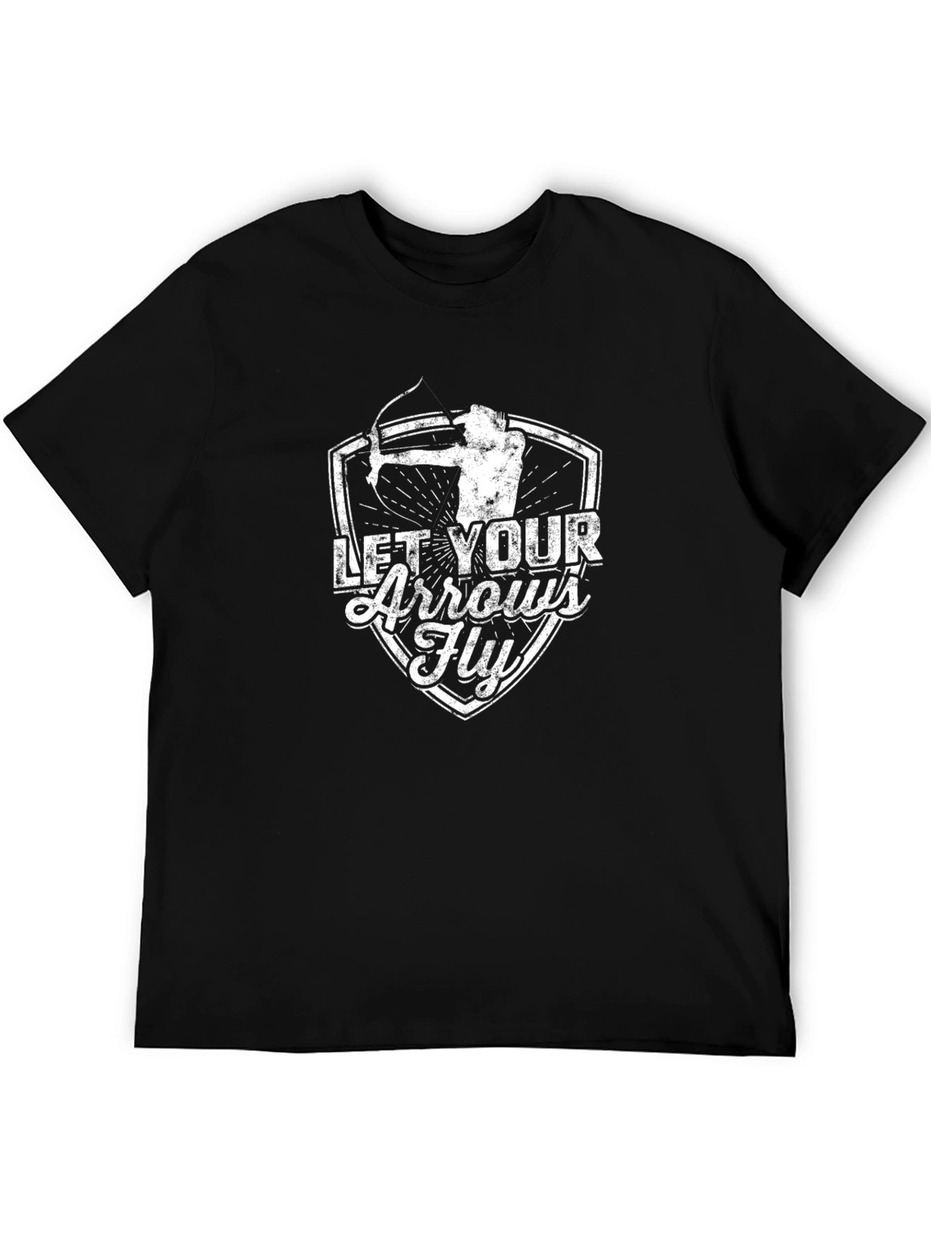 Archery T-Shirt: Let Your Arrows Fly Graphic Tee