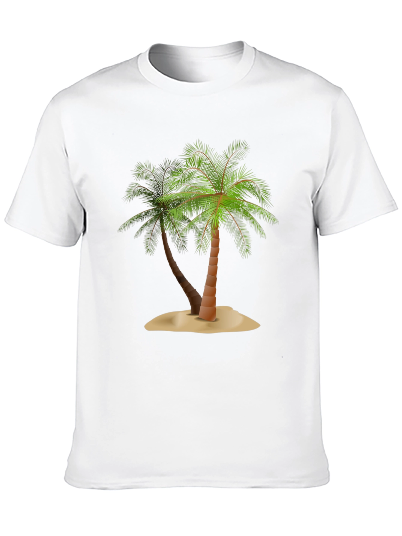 Tropical Palm Tree Graphic T-Shirt