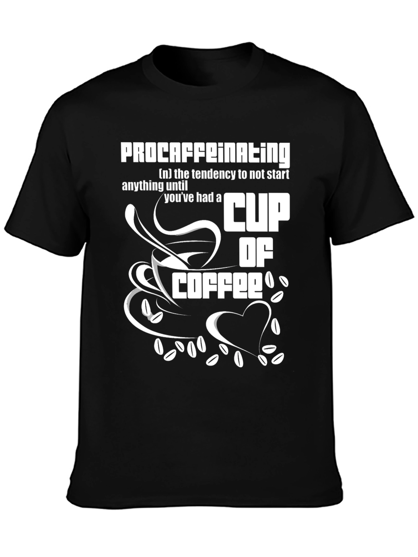 Procaffeinating Funny Coffee T-Shirt
