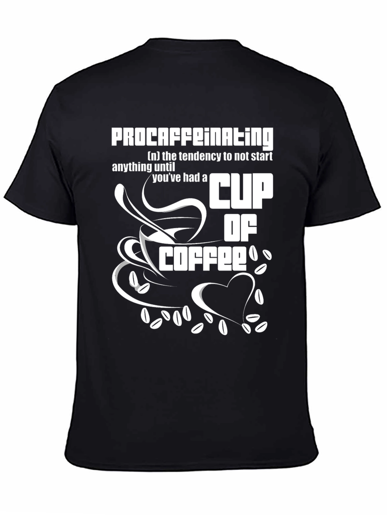 Procaffeinating Funny Coffee T-Shirt