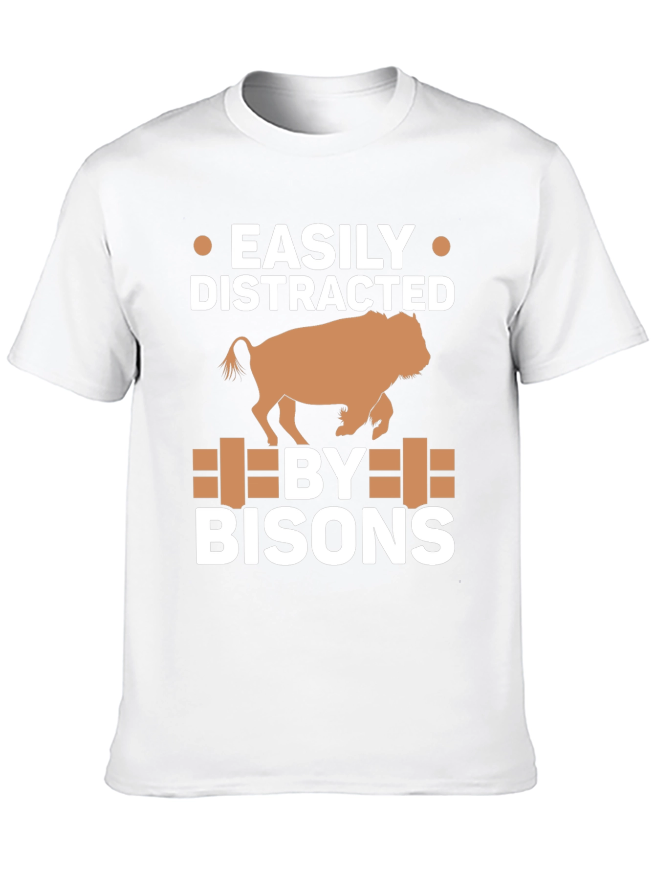 Easily Distracted by Bisons T-Shirt
