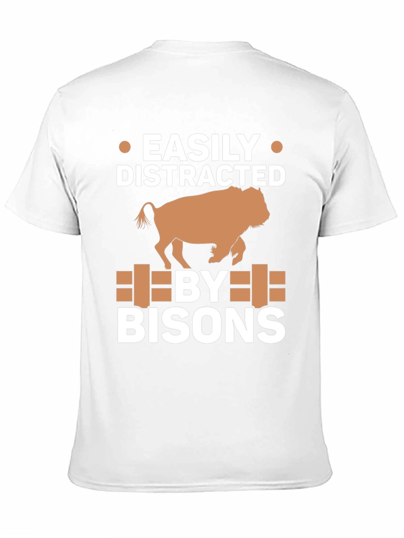 Easily Distracted by Bisons T-Shirt