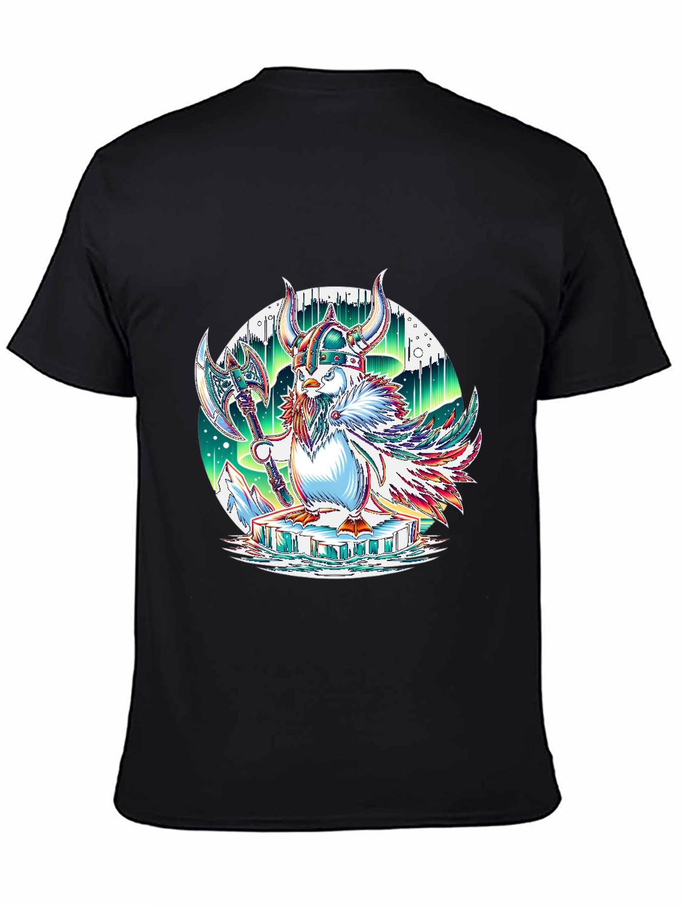 Viking Penguin Graphic Tee - Arctic Warrior!