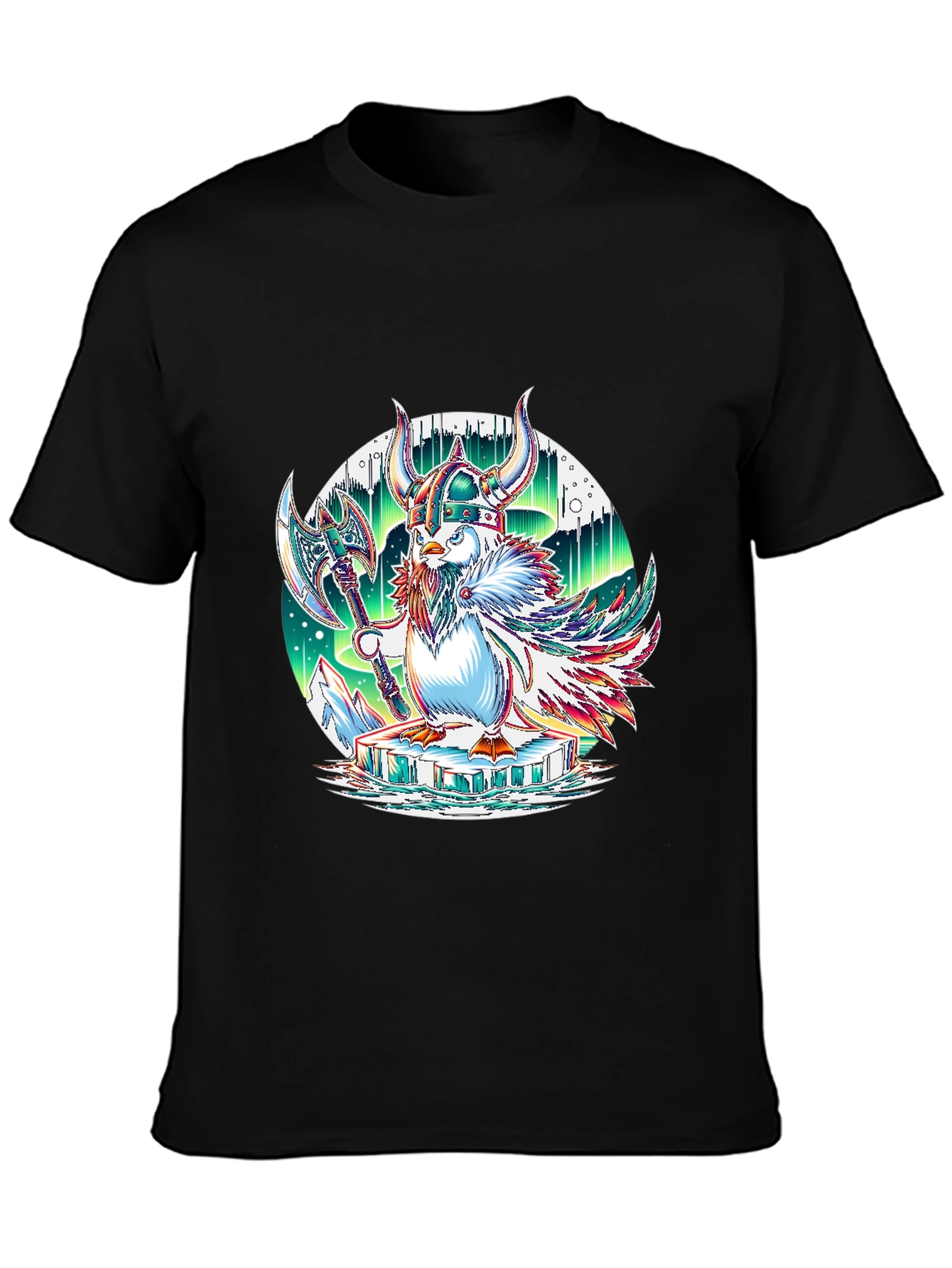 Viking Penguin Graphic Tee - Arctic Warrior!