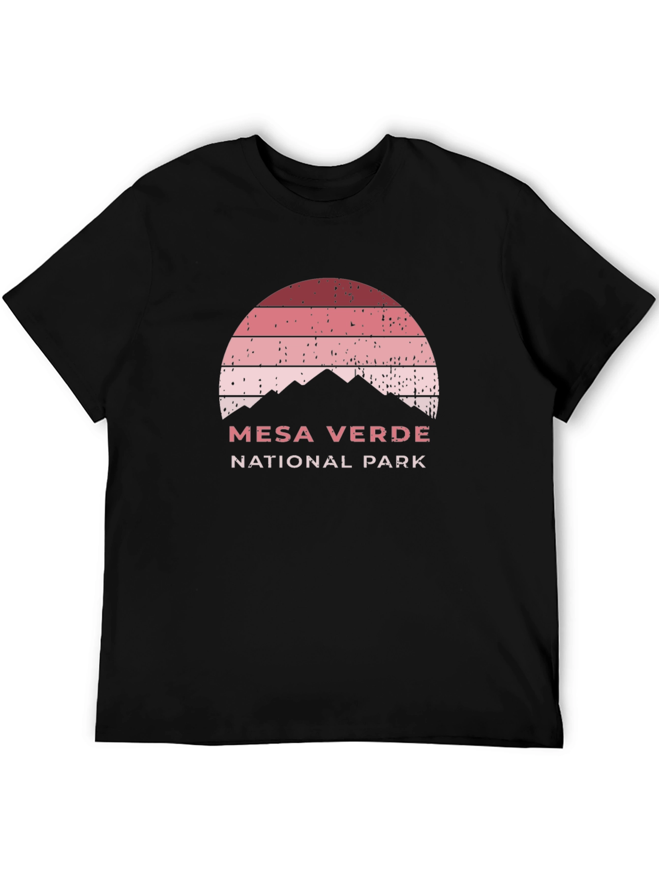 Mesa Verde National Park Retro Graphic T-Shirt