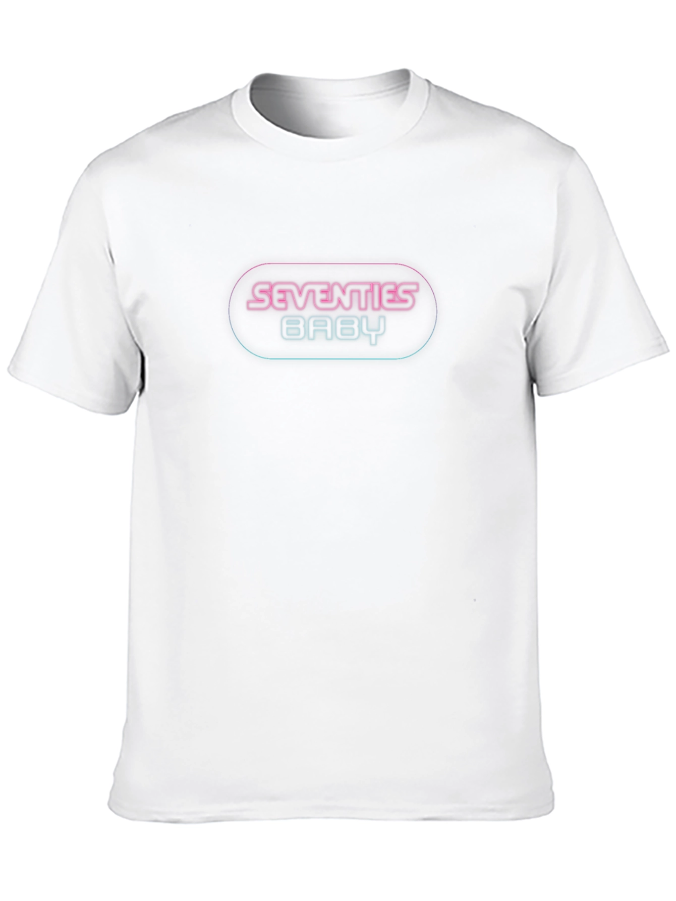 Seventies Baby Graphic Tee - Retro Style