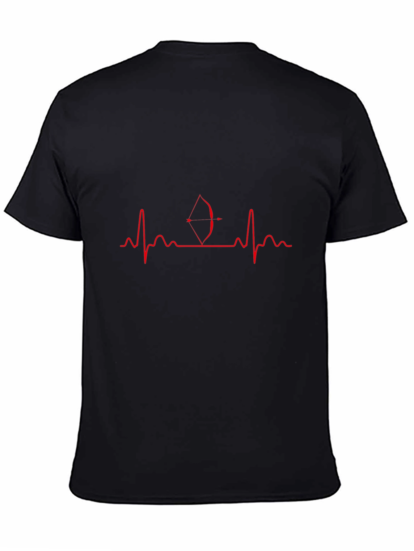 Archer Heartbeat Graphic Tee - Black