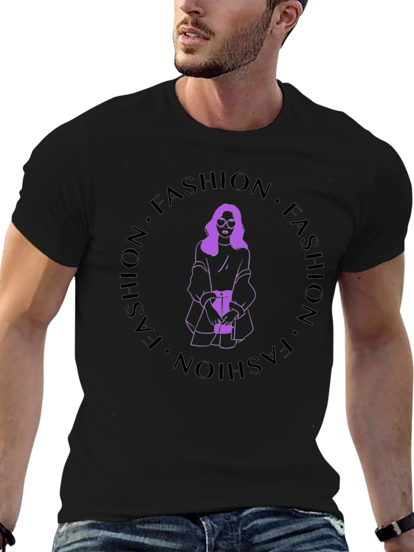 Fashion Icon T-Shirt - Stylish Graphic Tee